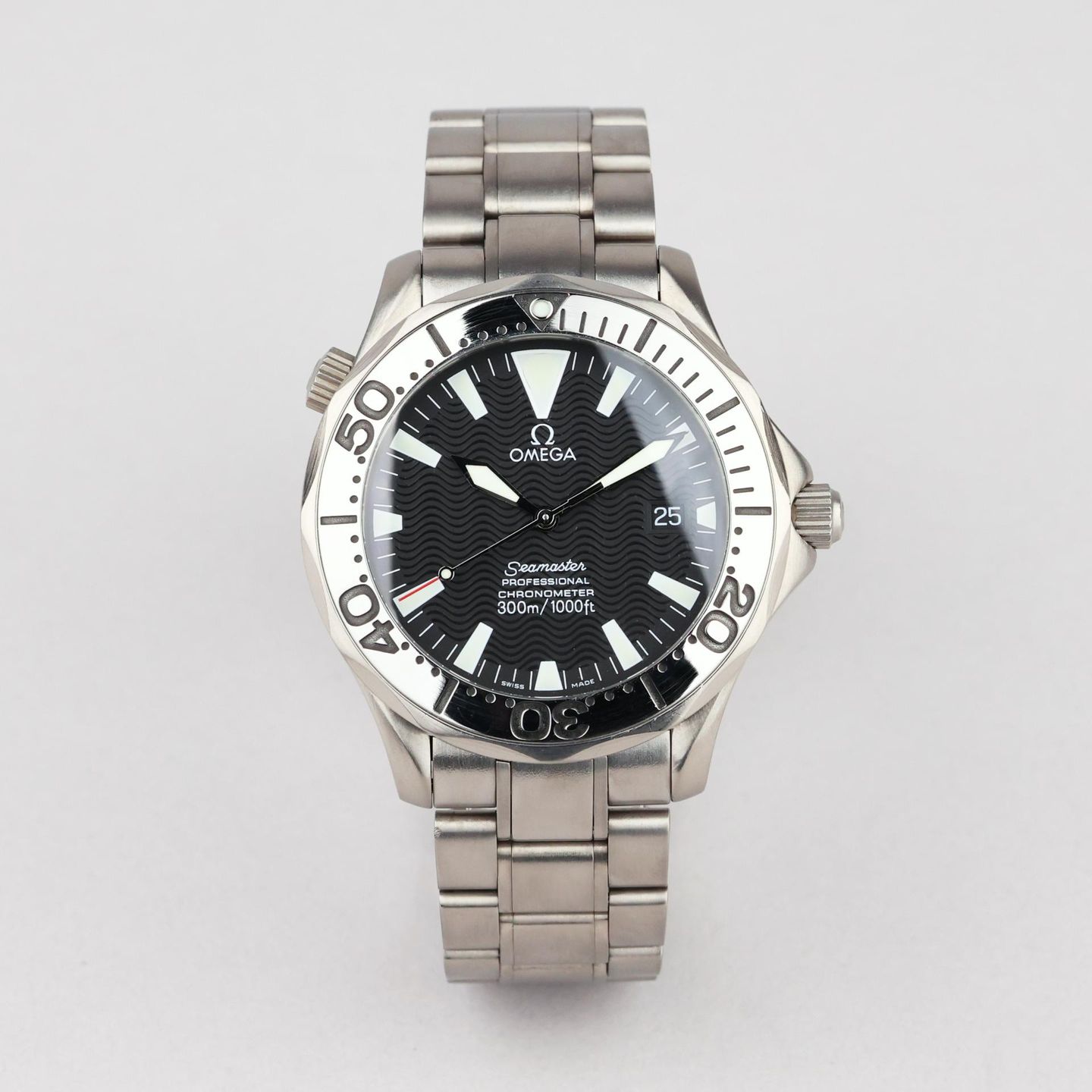 Omega Seamaster 2231.50 (Onbekend (willekeurig serienummer)) - Zwart wijzerplaat 41mm Titanium (1/8)