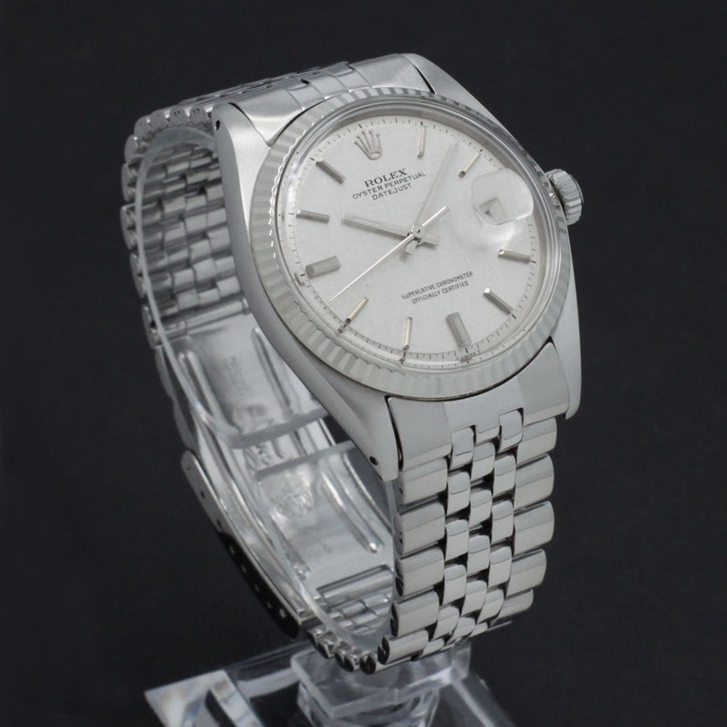 Rolex Datejust 1601 (1973) - Silver dial 36 mm Steel case (3/7)