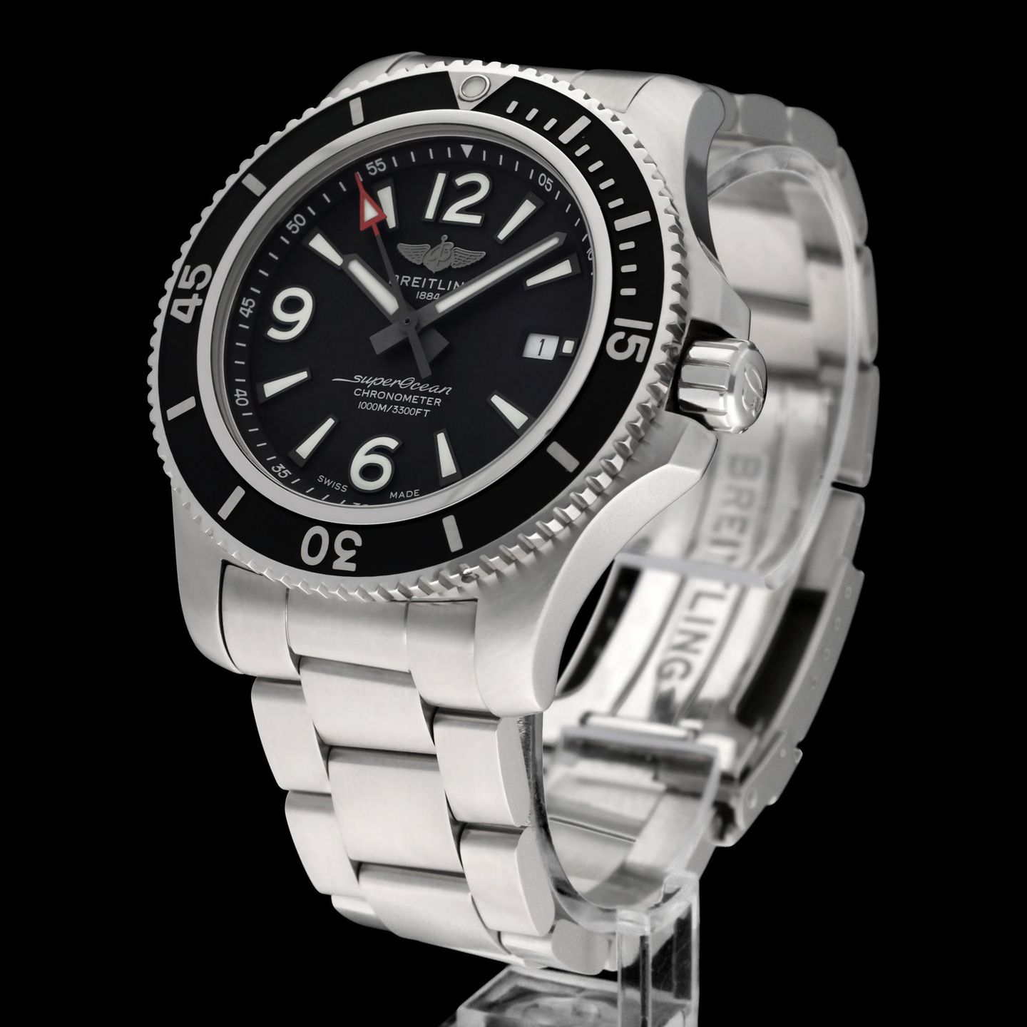Breitling Superocean 44 A17367 (2019) - Blue dial 44 mm Steel case (5/8)