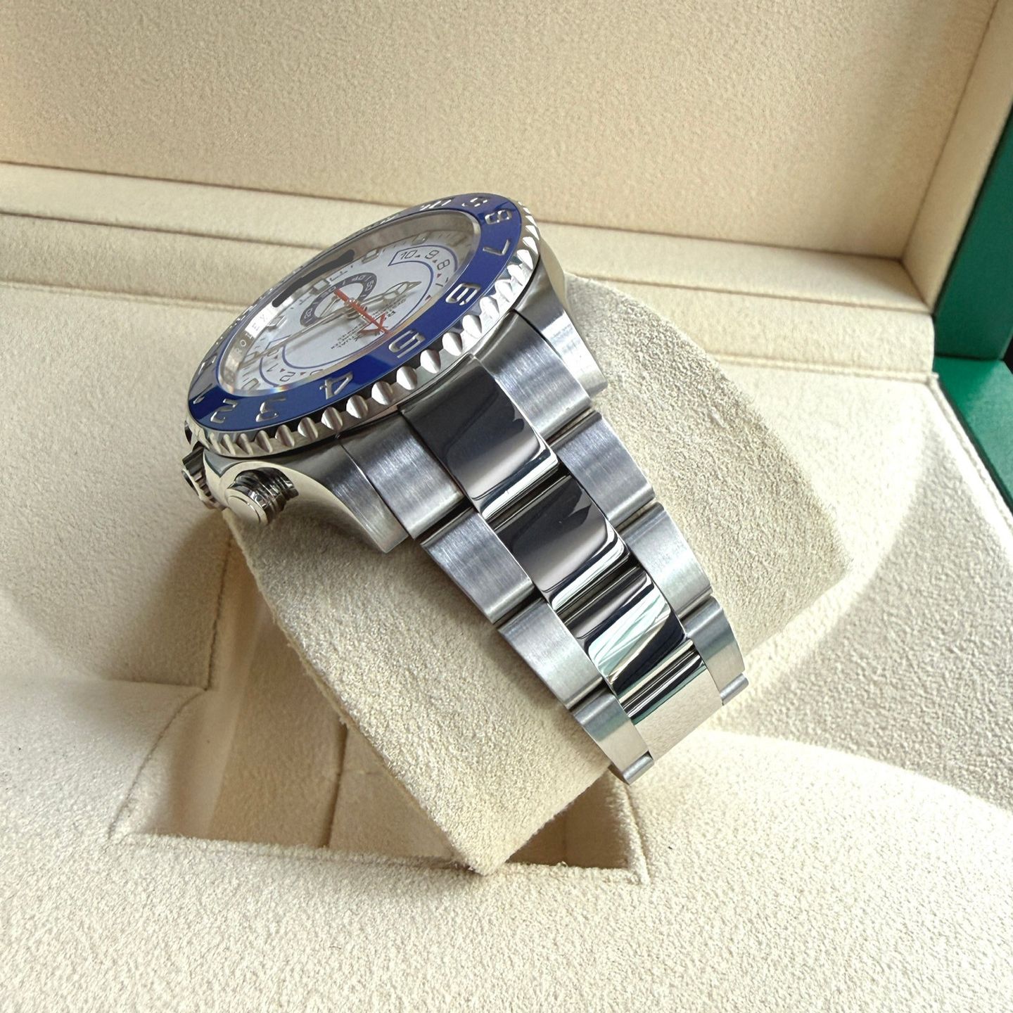 Rolex Yacht-Master II 116680 (2022) - Wit wijzerplaat 44mm Staal (5/7)