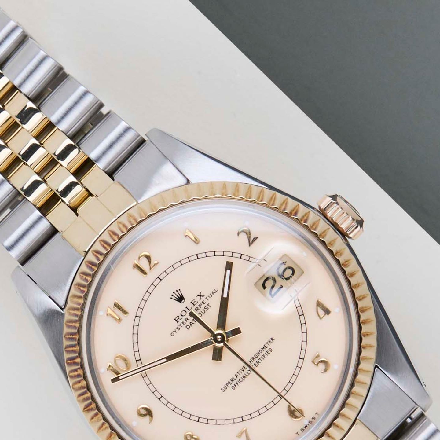 Rolex Datejust 36 16013 (1981) - 36 mm Gold/Steel case (3/6)