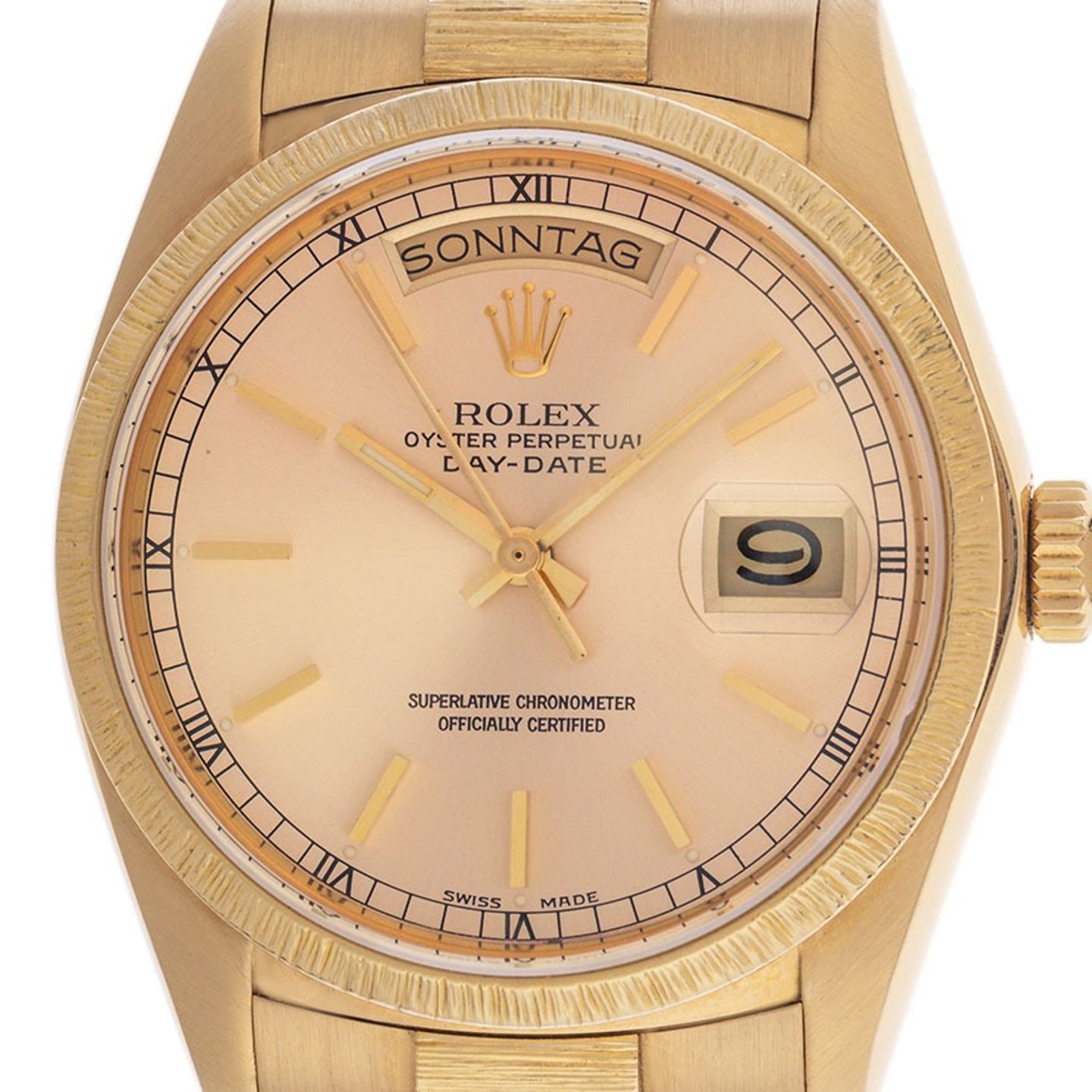 Rolex Day-Date 36 18078 (1979) - 36 mm Yellow Gold case (1/8)