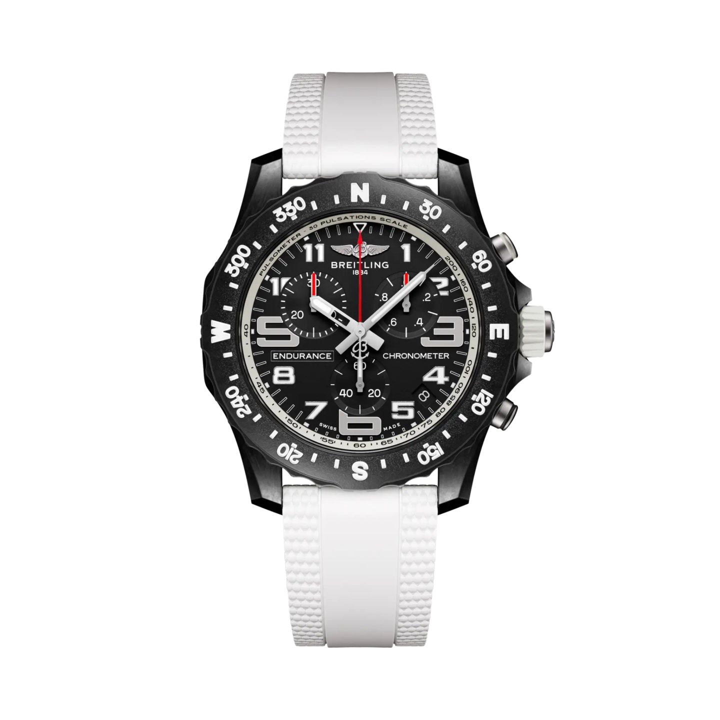 Breitling Endurance Pro X82310A71B1S2 (2024) - Black dial 45 mm Plastic case (1/6)