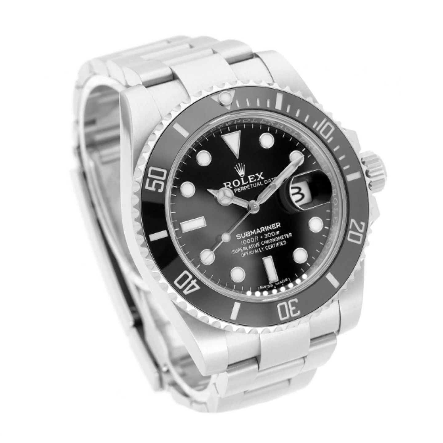 Rolex Submariner Date 116610LN (Onbekend (willekeurig serienummer)) - Zwart wijzerplaat 40mm Staal (3/5)