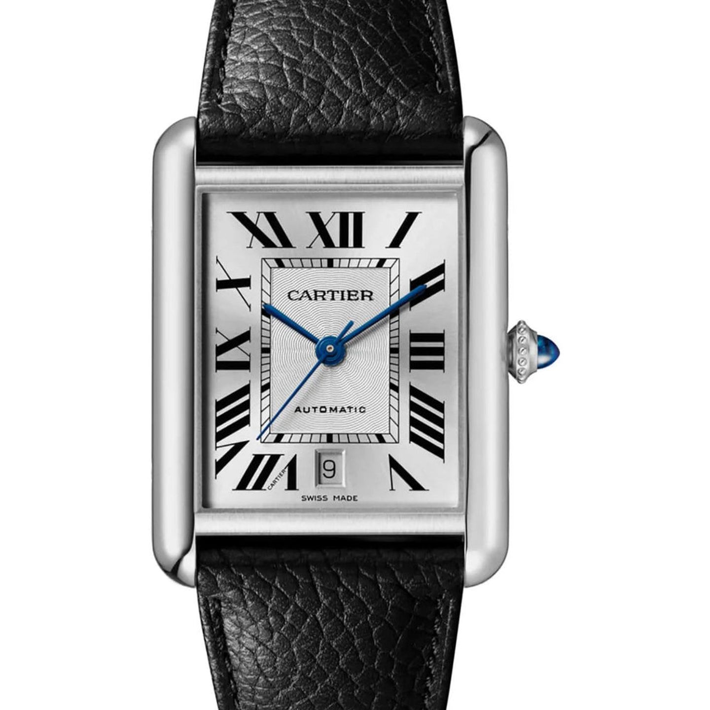 Cartier Tank WSTA0040 (2025) - Zilver wijzerplaat 41mm Staal (1/1)