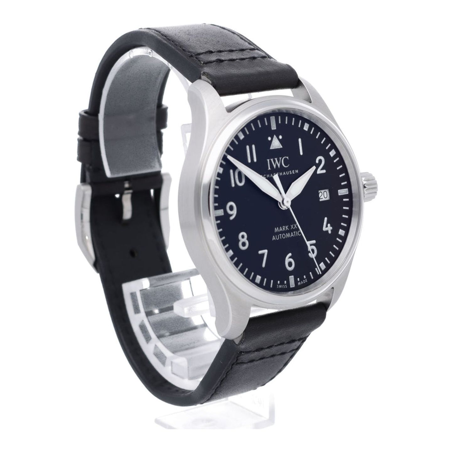 IWC Pilot Mark IW328201 (2025) - Black dial 40 mm Steel case (5/5)