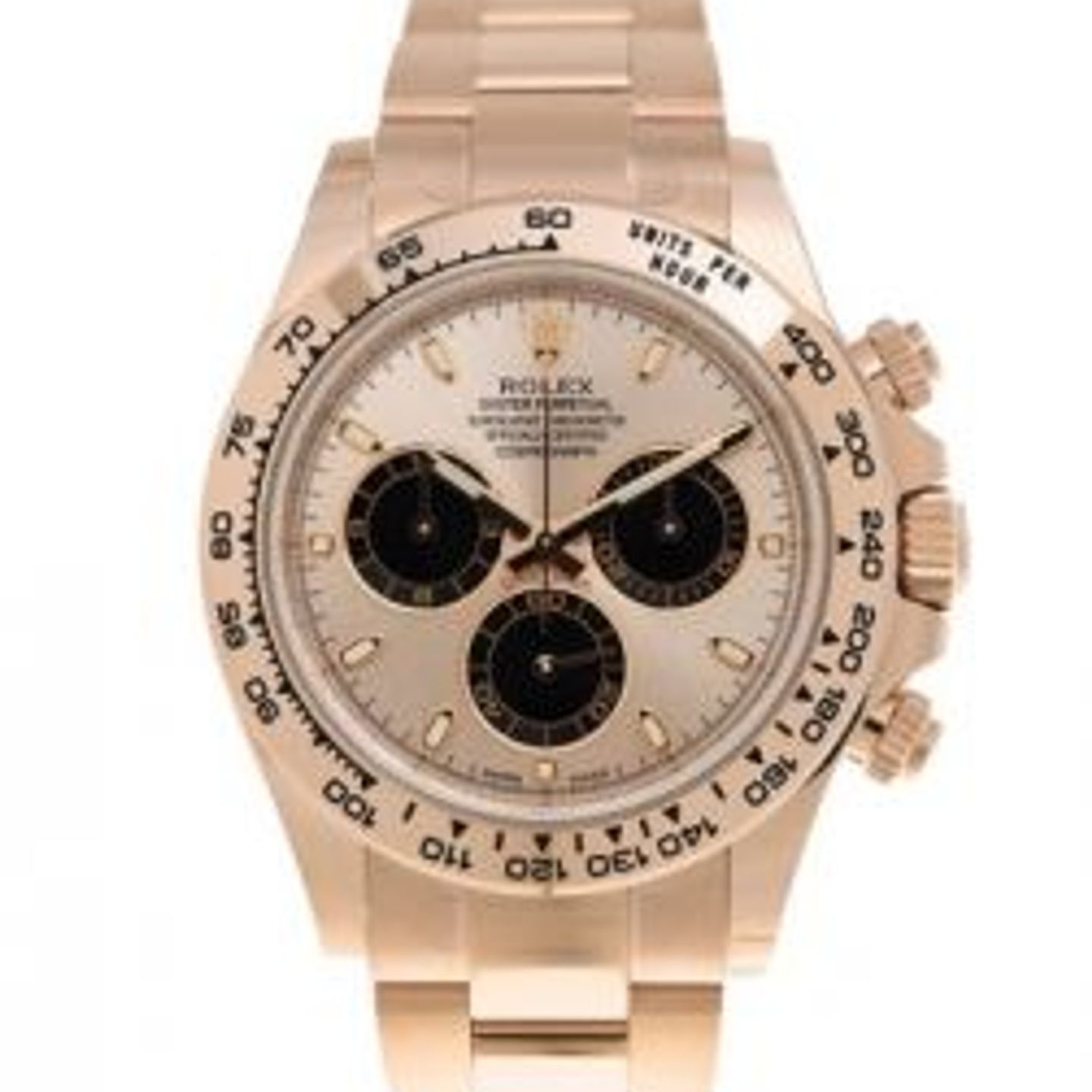 Rolex Daytona 116505 (2008) - Goud wijzerplaat 40mm Roségoud (1/1)