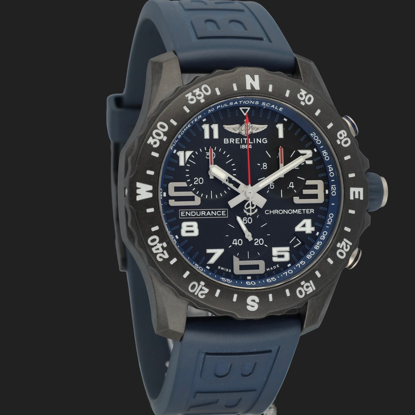 Breitling Endurance Pro X82310D51B1S1 (2024) - Zwart wijzerplaat 44mm Plastic (4/8)