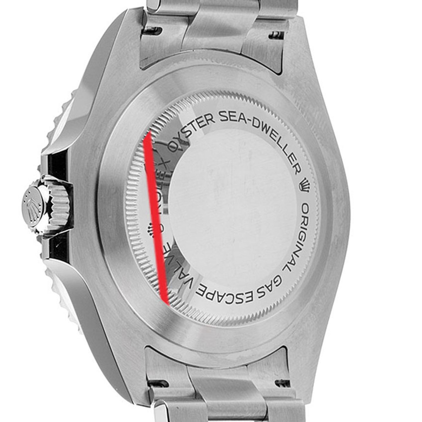 Rolex Sea-Dweller 126600 (2019) - Zwart wijzerplaat 43mm Staal (6/8)