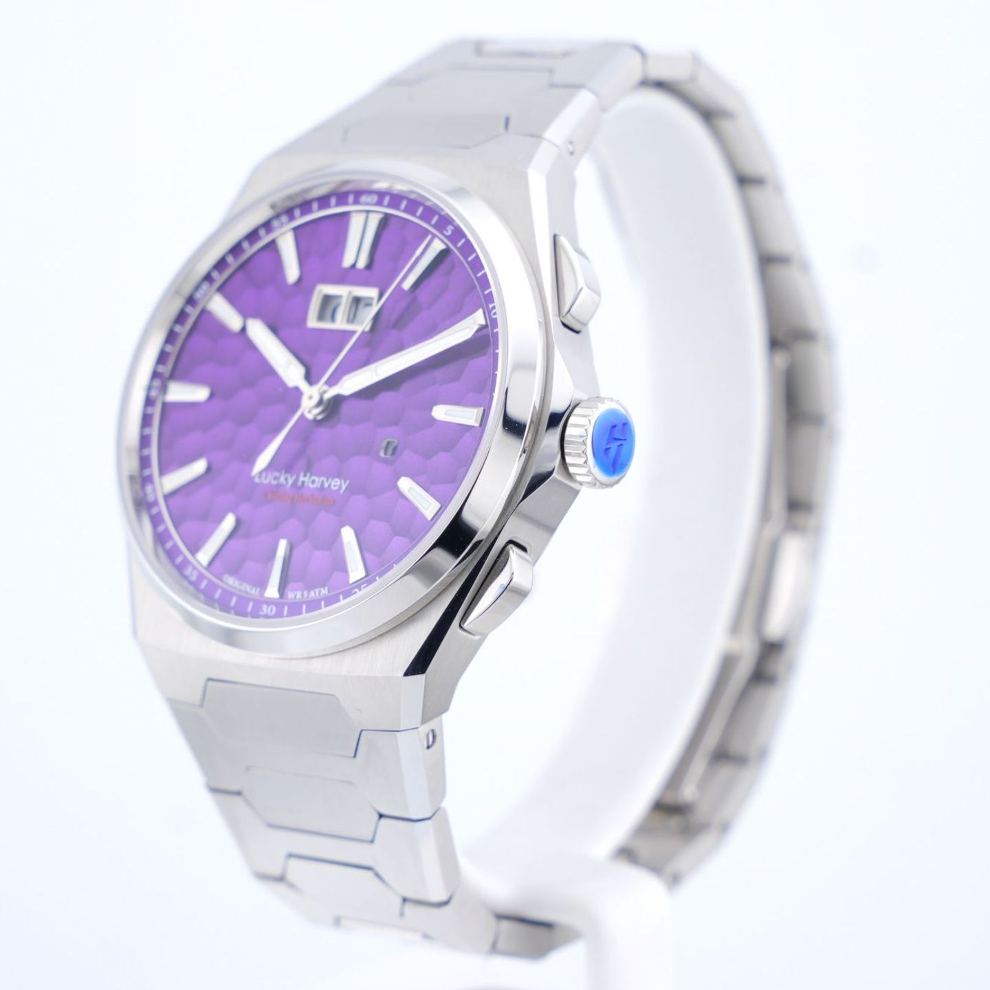 Lucky harvey Unknown Chime (2025) - Paars wijzerplaat 40mm Staal (2/8)