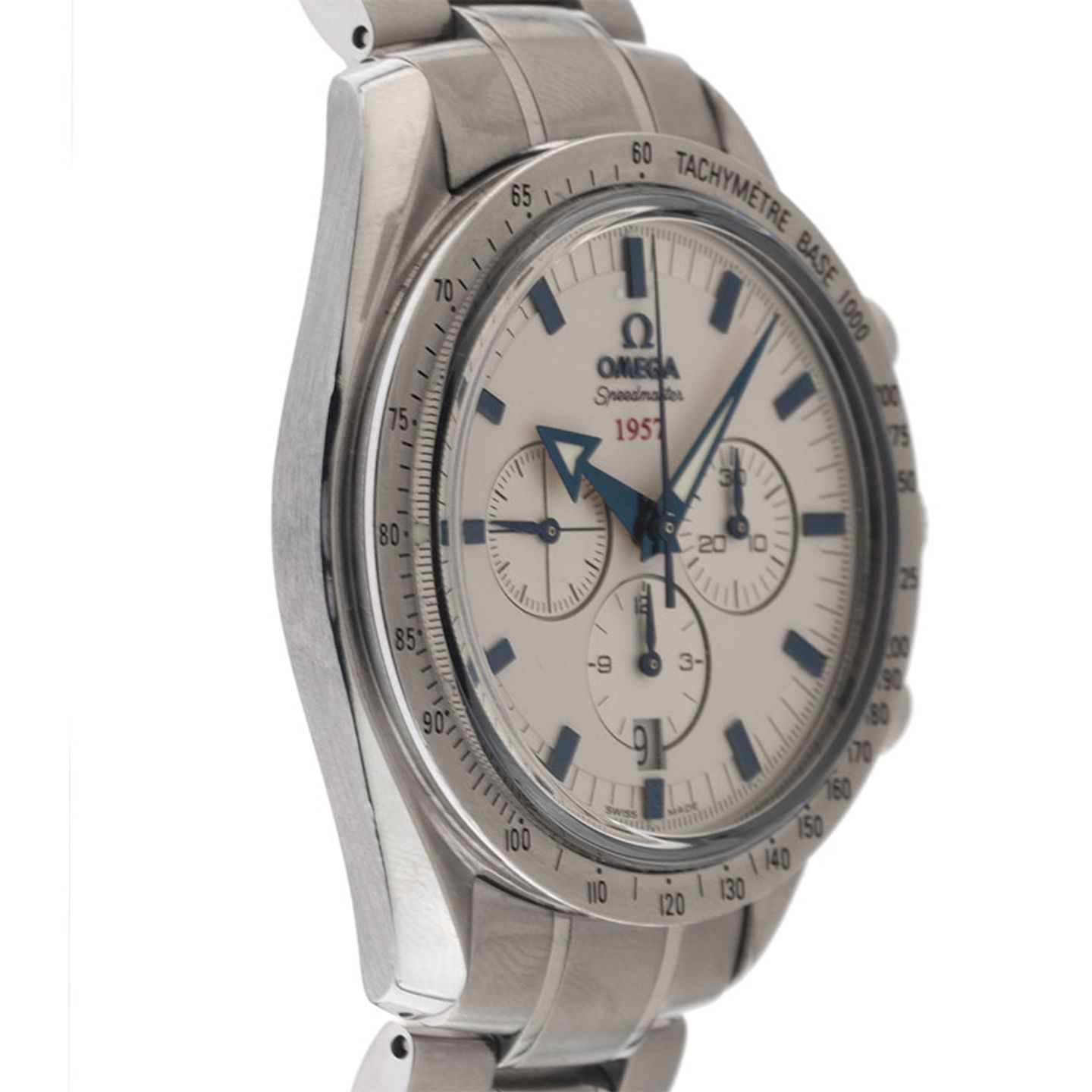 Omega Speedmaster Broad Arrow 321.10.42.50.02.001 (2012) - Zilver wijzerplaat 42mm Staal (5/8)