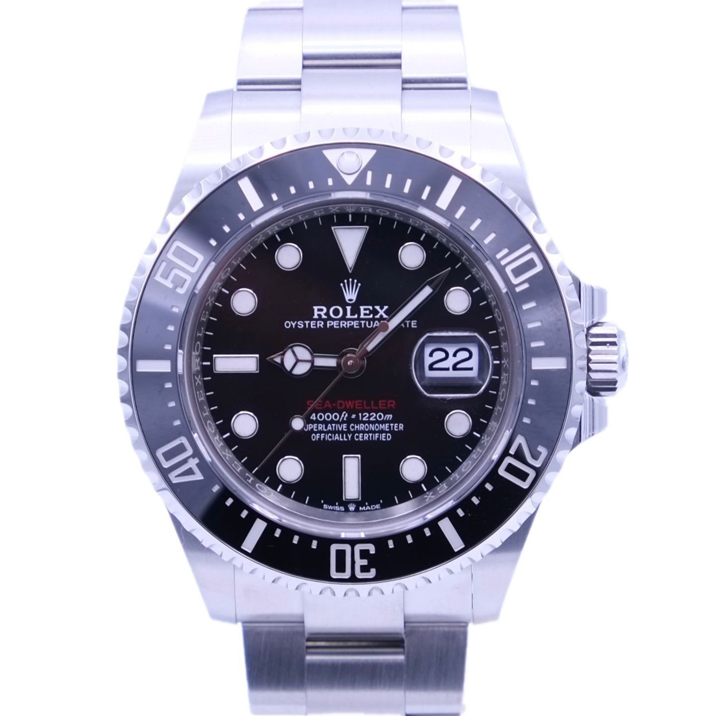 Rolex Sea-Dweller 126600 (2024) - Zwart wijzerplaat 43mm Staal (1/6)