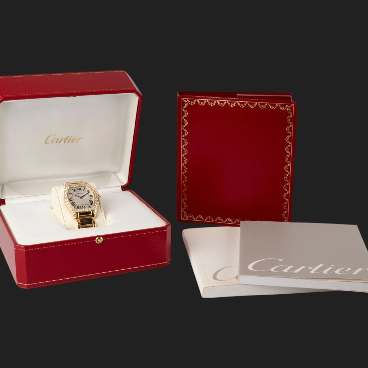 Cartier Tortue 2496 (Unknown (random serial)) - 34 mm Yellow Gold case (8/8)
