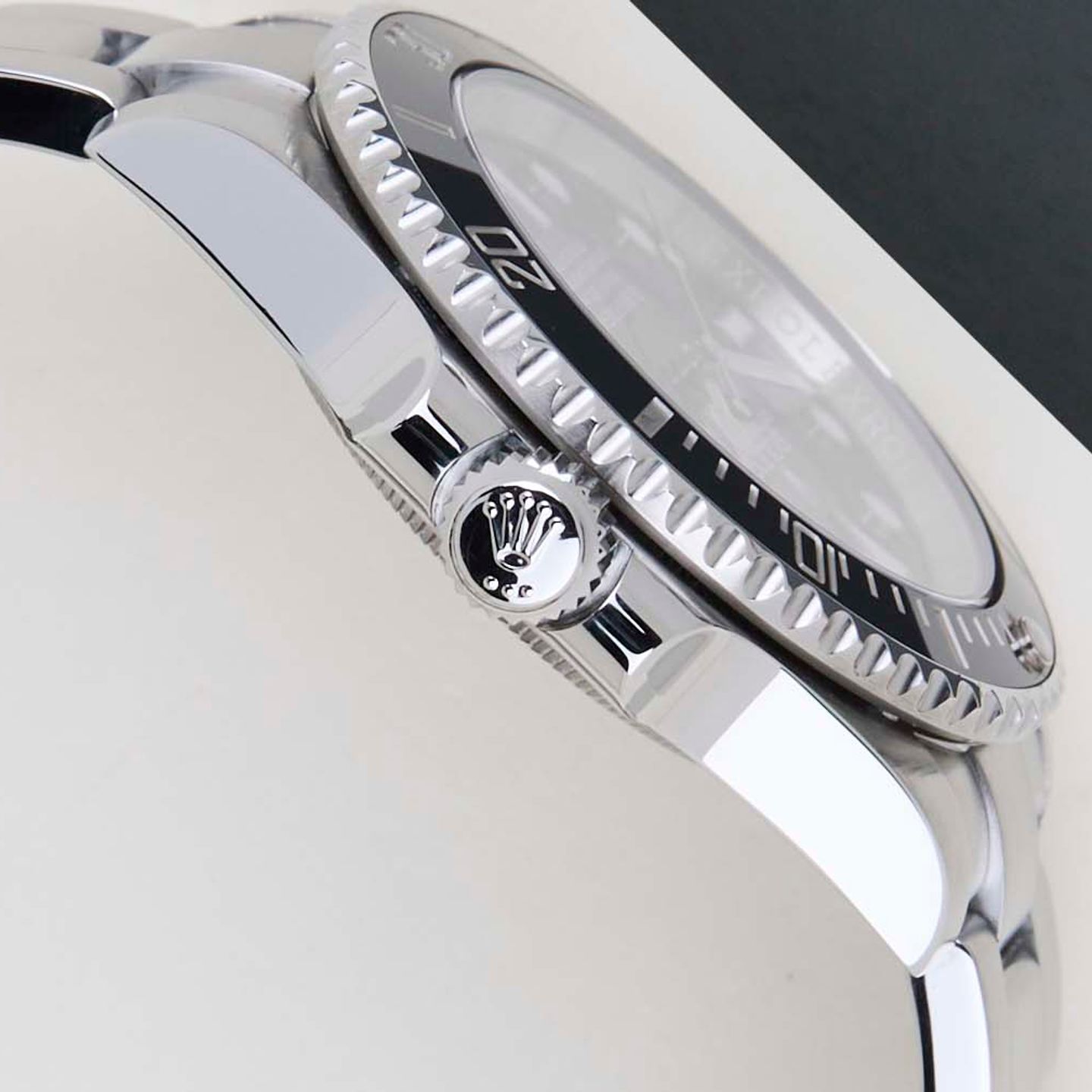 Rolex Submariner No Date 114060 (2017) - Zwart wijzerplaat 40mm Staal (8/8)