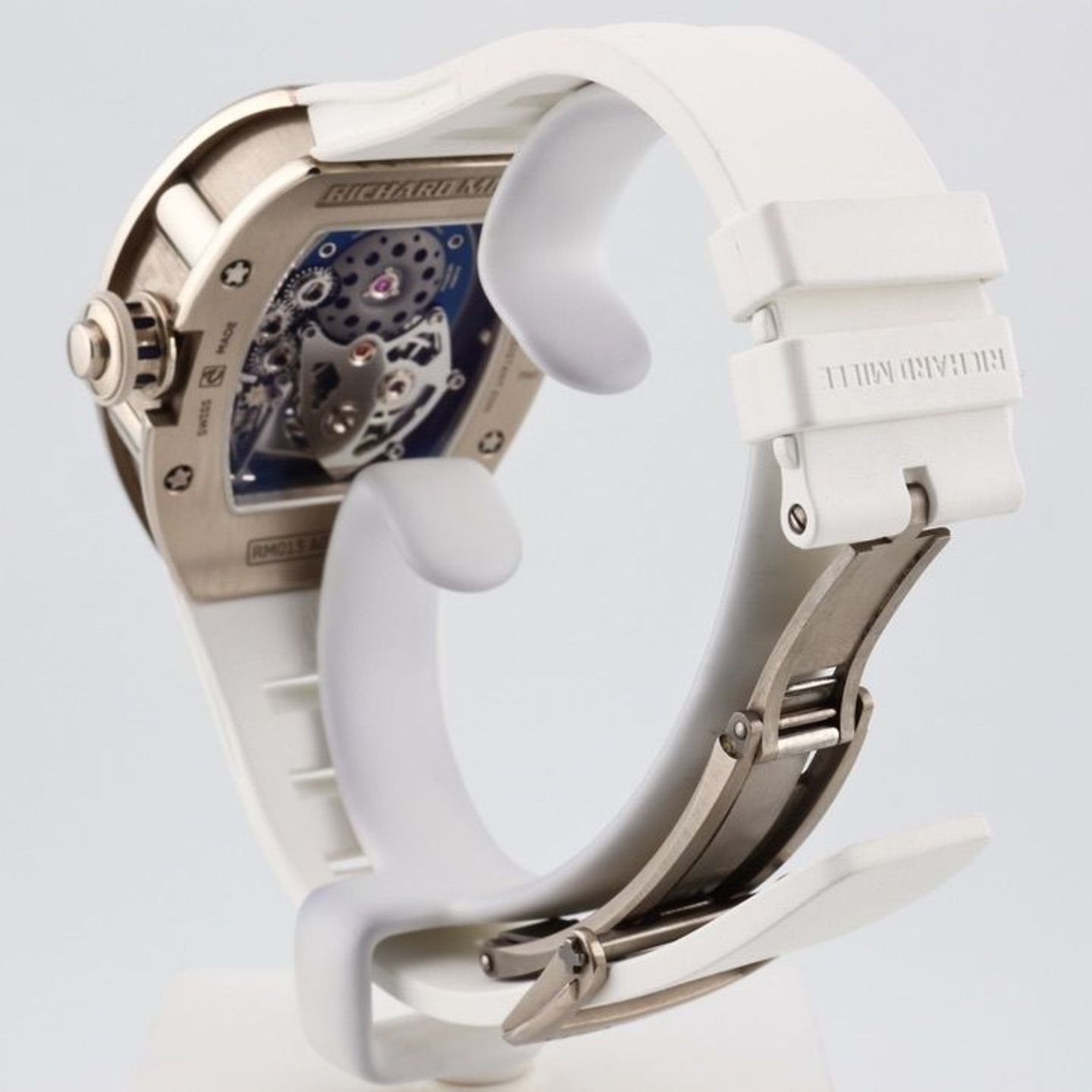 Richard Mille Unknown RM015 (2013) - Transparent dial 40 mm White Gold case (5/8)