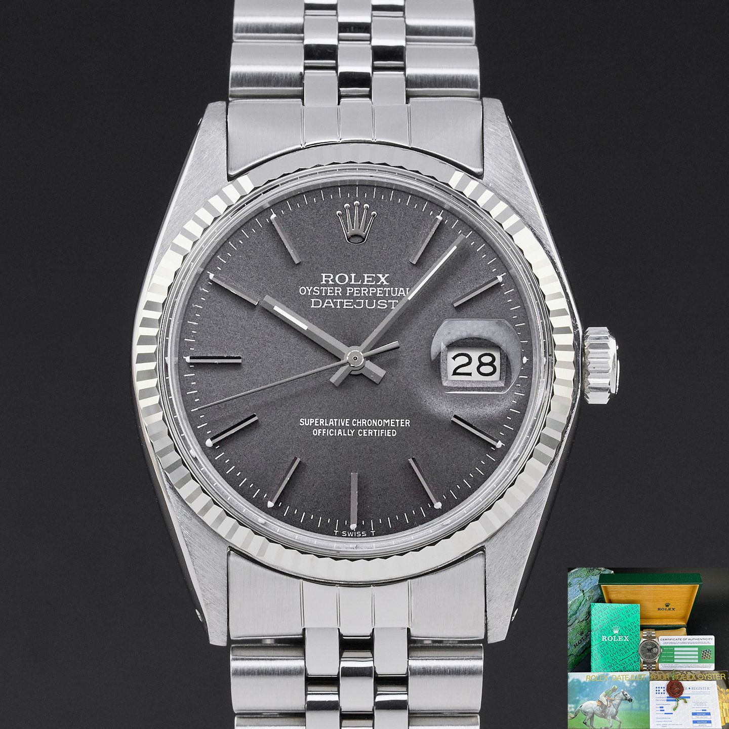 Rolex Datejust 36 16014 (1978) - 36 mm Steel case (1/8)