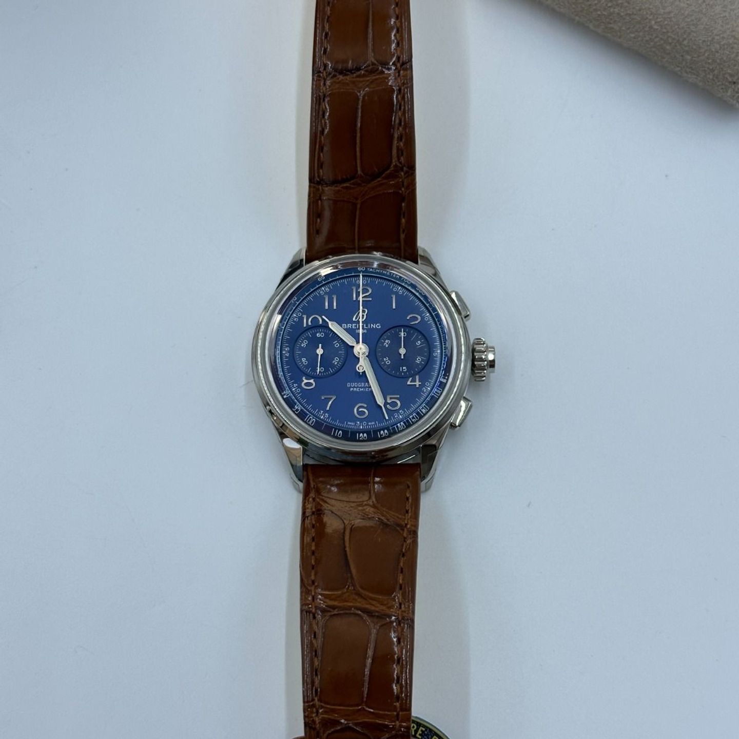 Breitling Duograph AB1510171C1P1 (2023) - Blauw wijzerplaat 42mm Staal (5/8)