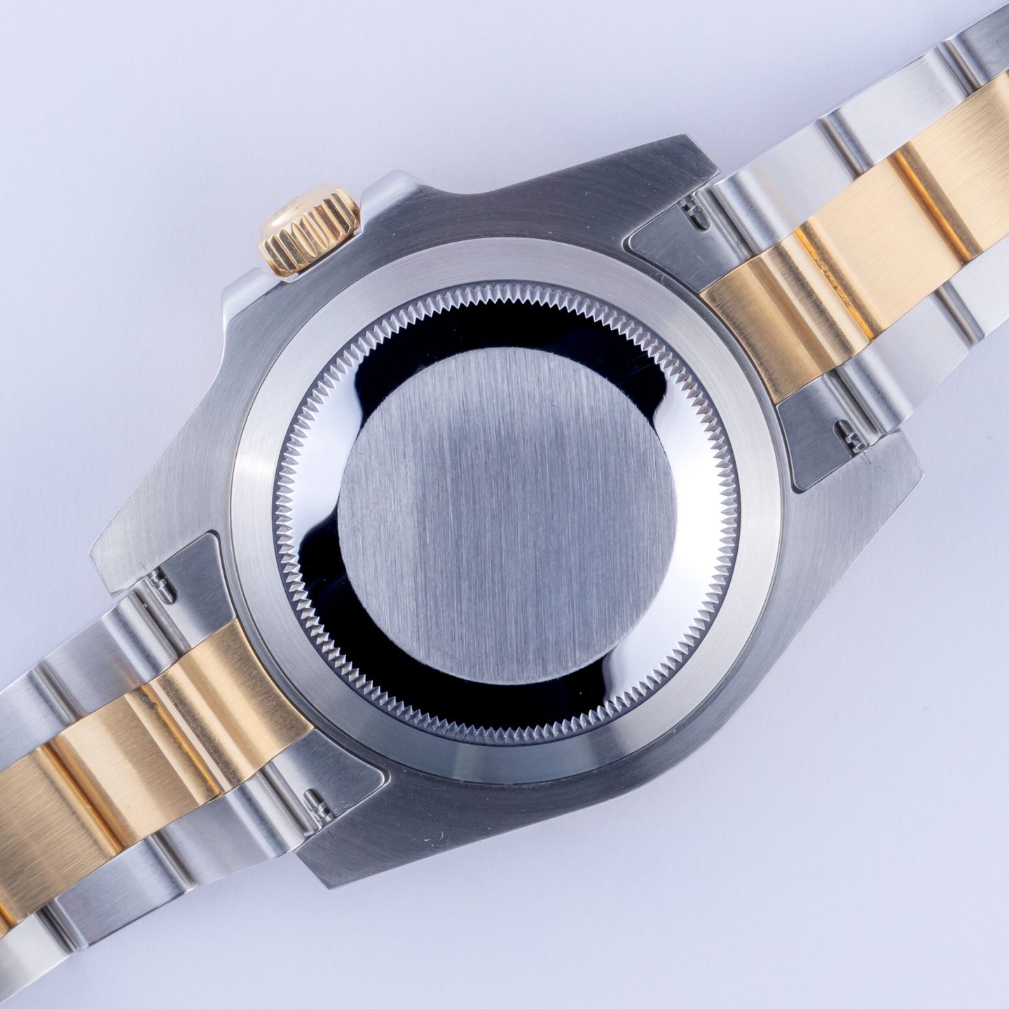 Rolex Submariner Date 116613LN (2015) - Black dial 40 mm Gold/Steel case (4/8)