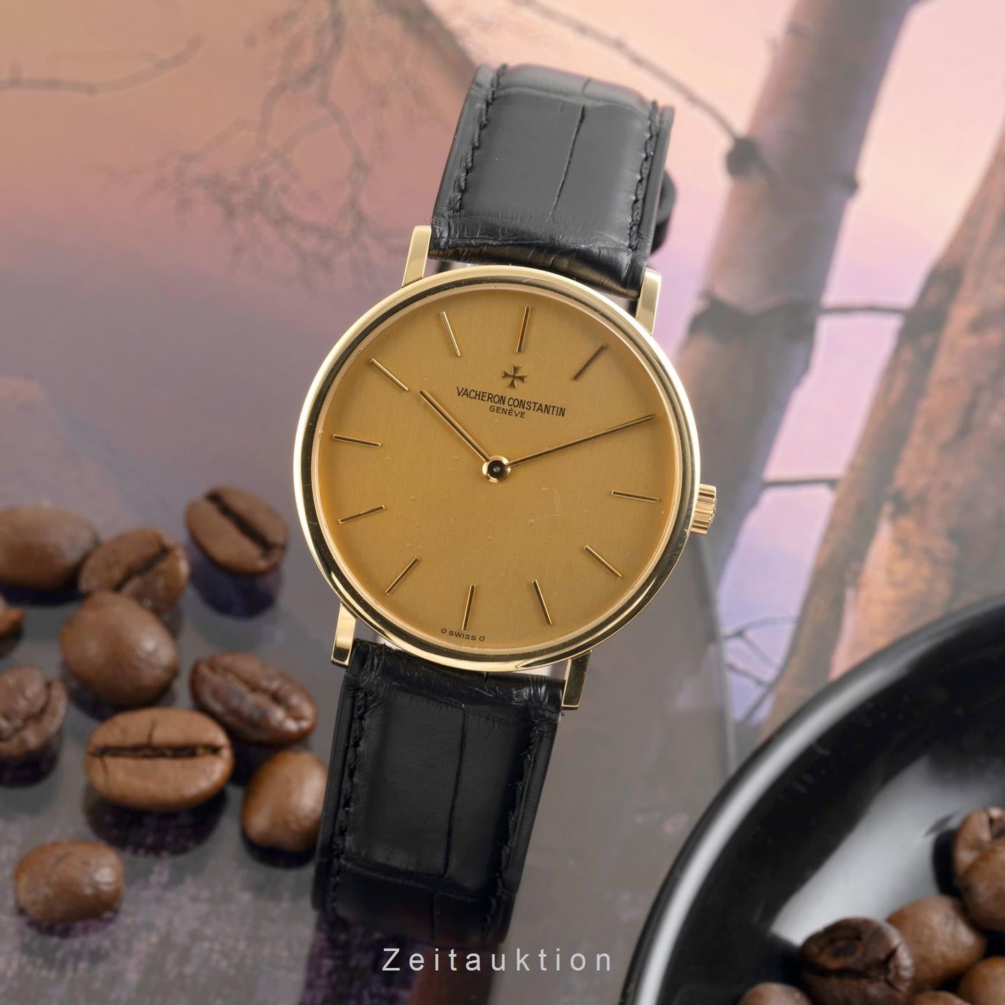 Vacheron Constantin Patrimony 31039 (1980) - Goud wijzerplaat 32mm Geelgoud (3/8)
