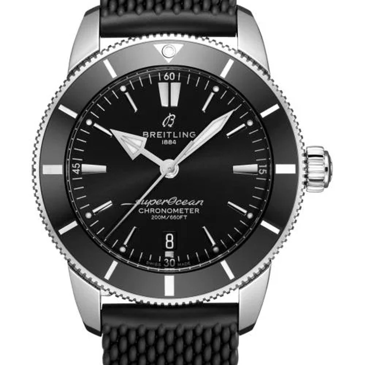 Breitling Superocean Heritage AB2030121B1S1 (2026) - Zwart wijzerplaat 44mm Staal (1/1)