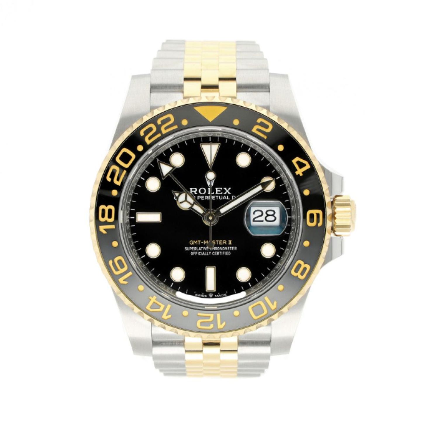Rolex GMT-Master II 126713GRNR (2025) - Black dial 40 mm Gold/Steel case (1/5)