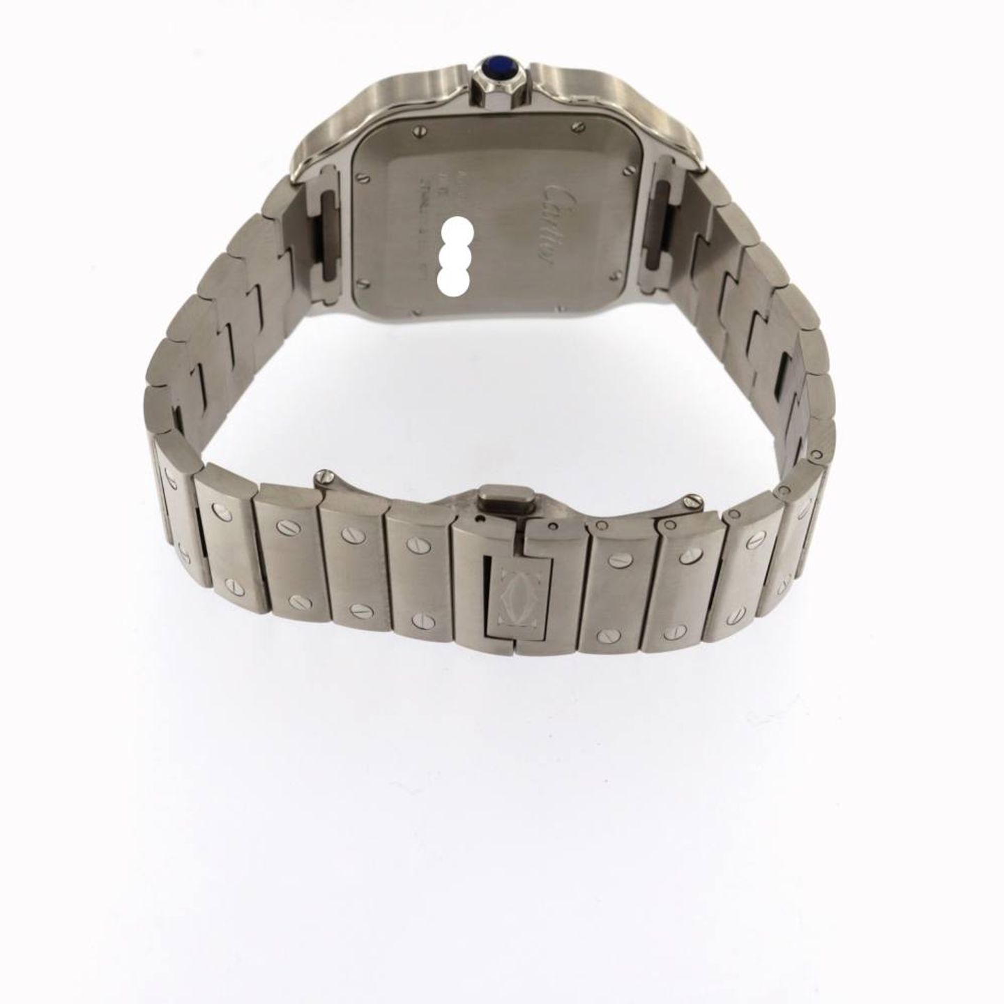 Cartier Santos WSSA0062 (2025) - Groen wijzerplaat 40mm Staal (4/6)