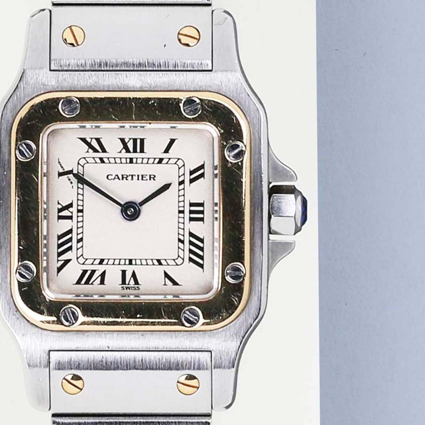 Cartier Santos Galbée W20012C4 (1993) - 24 mm (5/8)