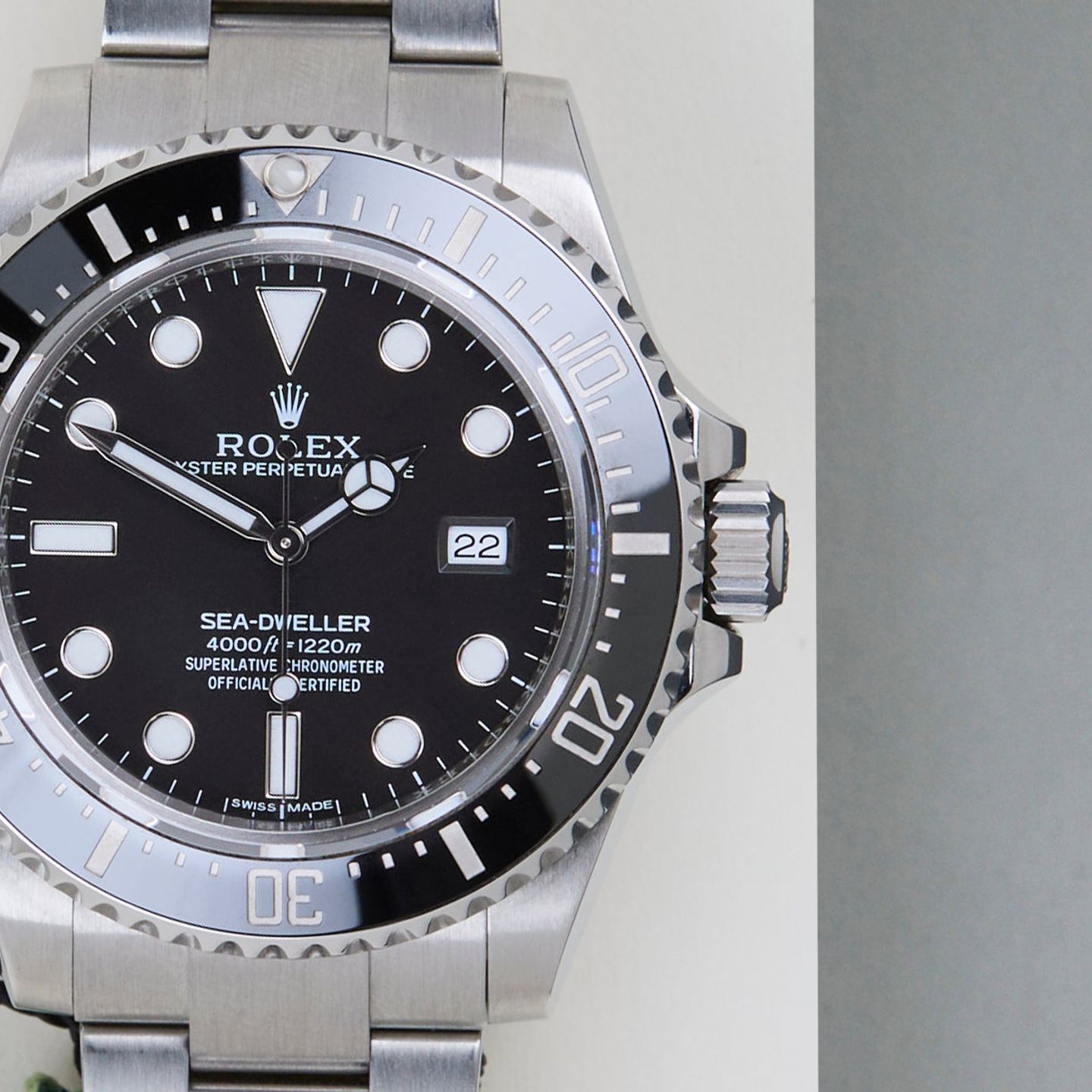 Rolex Sea-Dweller 4000 116600 (2015) - Black dial 40 mm Steel case (5/8)