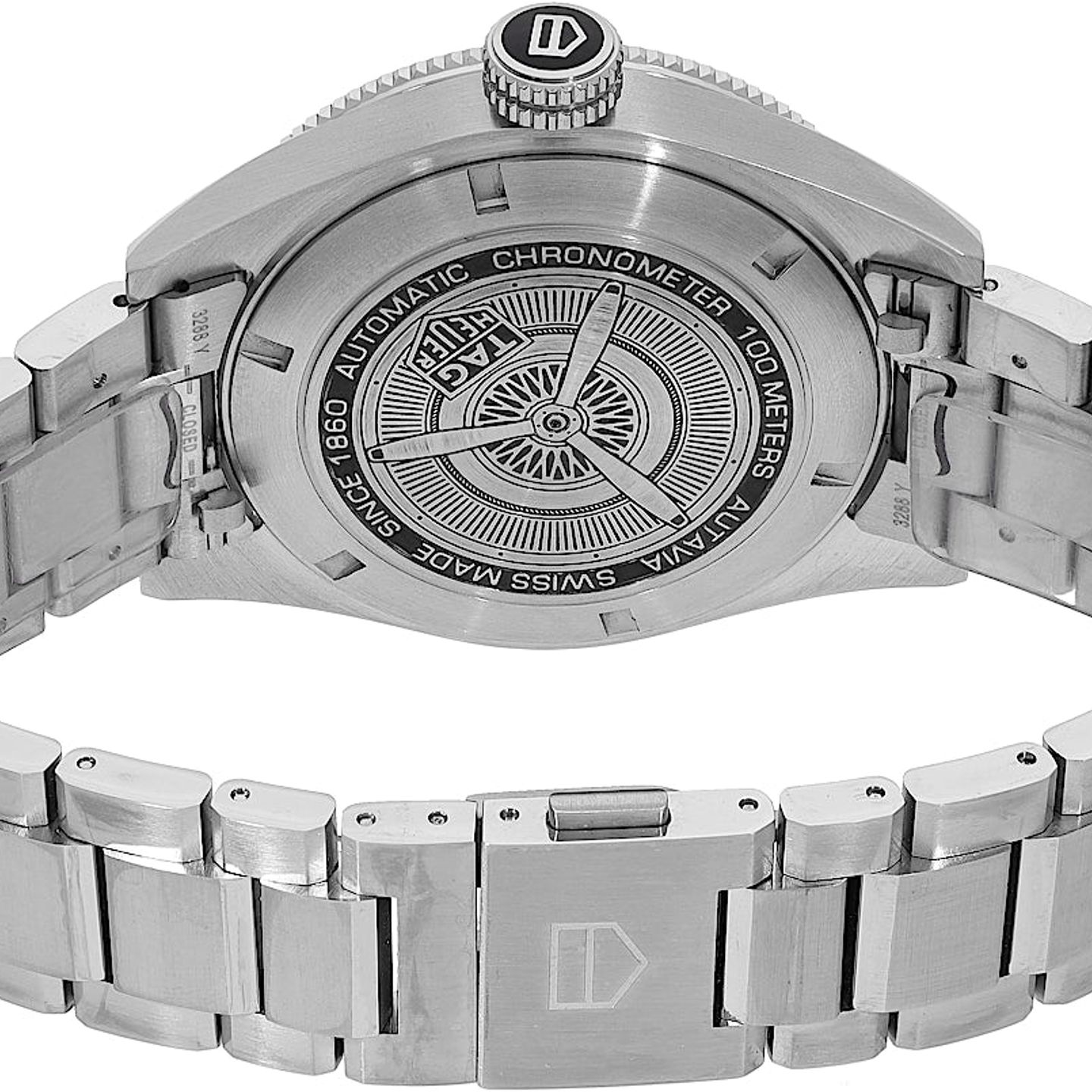 TAG Heuer Autavia WBE5116.EB0173 (2023) - Blue dial 42 mm Steel case (3/3)