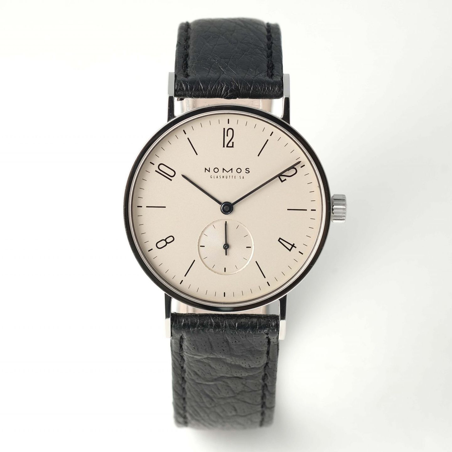 NOMOS Tangente 101 (2001) - Zilver wijzerplaat 35mm Staal (1/8)