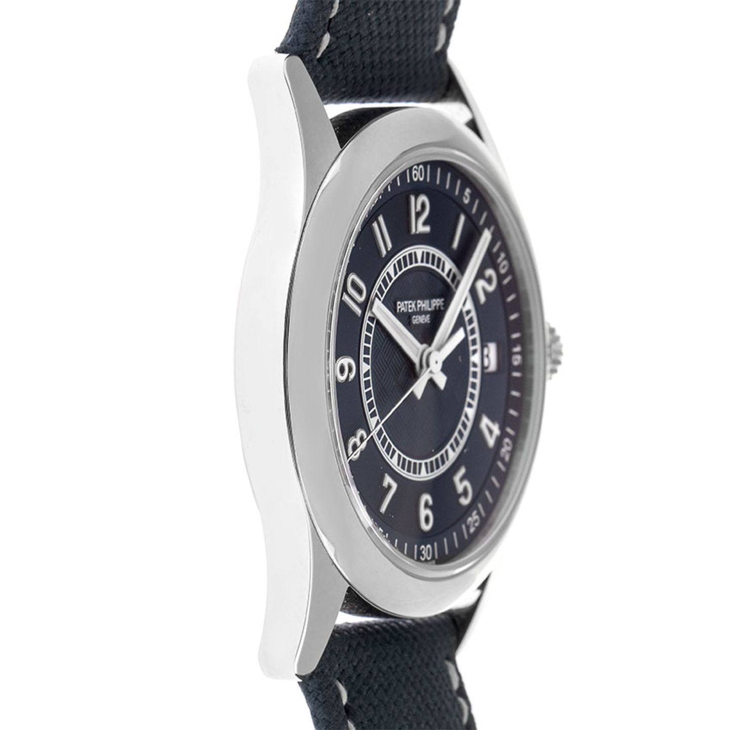 Patek Philippe Calatrava 6007A-001 (2020) - Blue dial 40 mm Steel case (5/7)