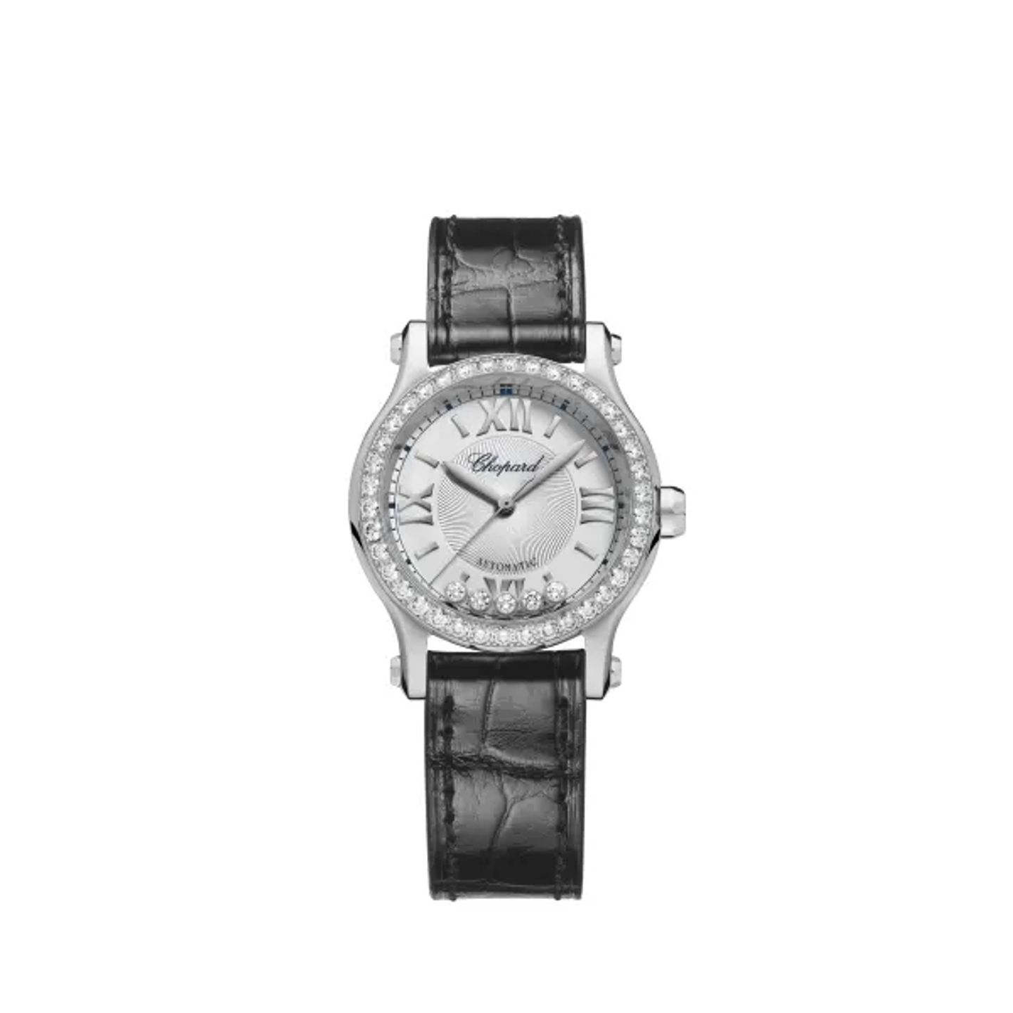 Chopard Happy Sport 278573-3013 (2024) - Silver dial 30 mm Steel case (2/2)