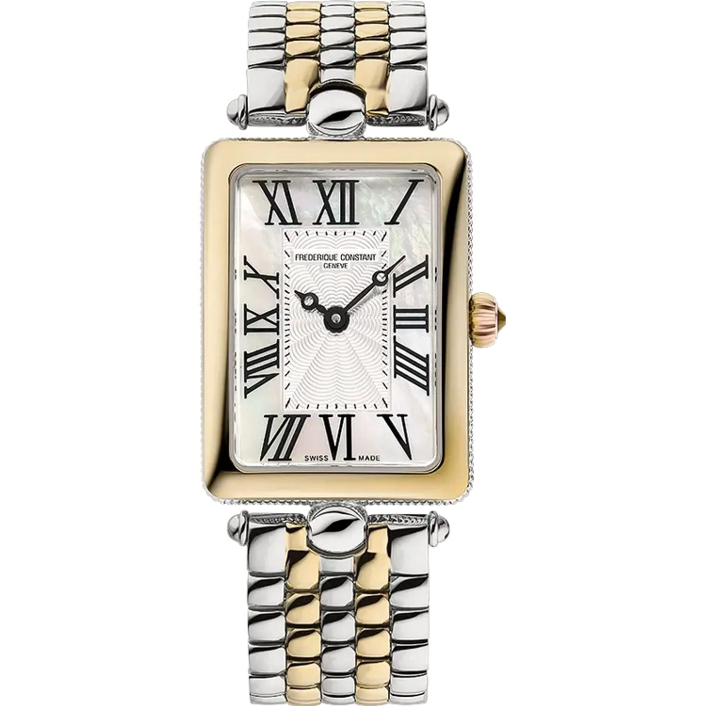 Frederique Constant Classics Art Deco FC-200MPW2AC3B (2025) - Parelmoer wijzerplaat Staal (1/1)