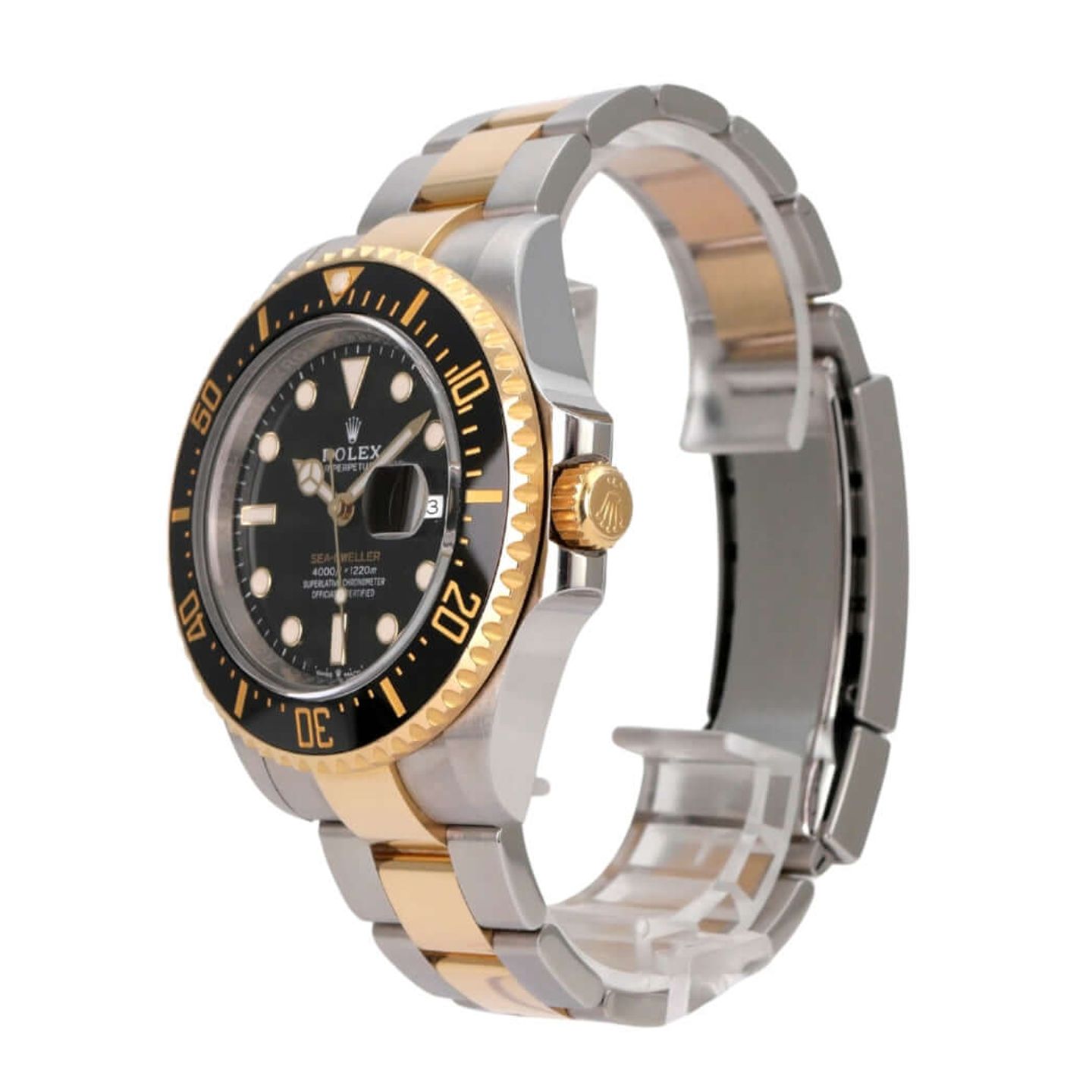 Rolex GMT-Master II 126718GRNR (2020) - Black dial 40 mm Yellow Gold case (3/8)