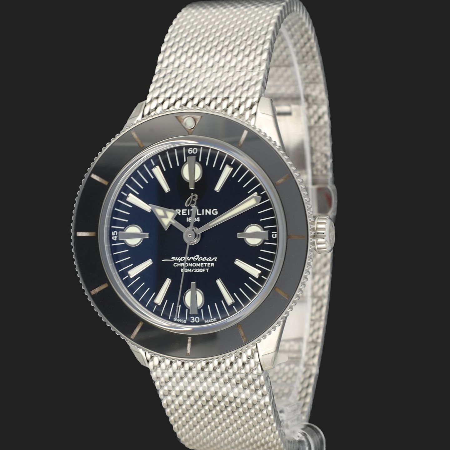 Breitling Superocean Heritage A10370121B1A1 (2024) - Black dial 42 mm Steel case (1/8)