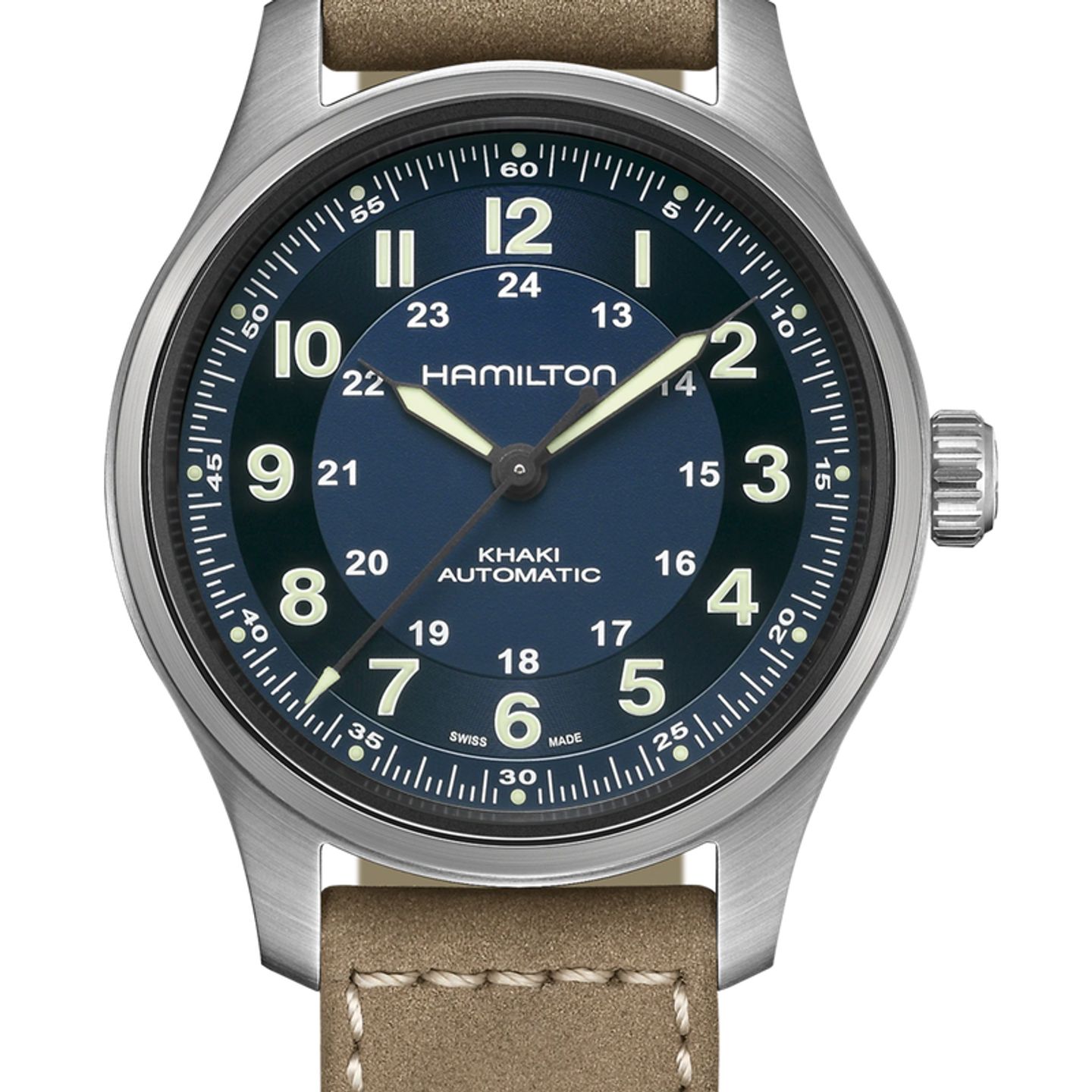 Hamilton Khaki Field Titanium H70545540 - (1/6)
