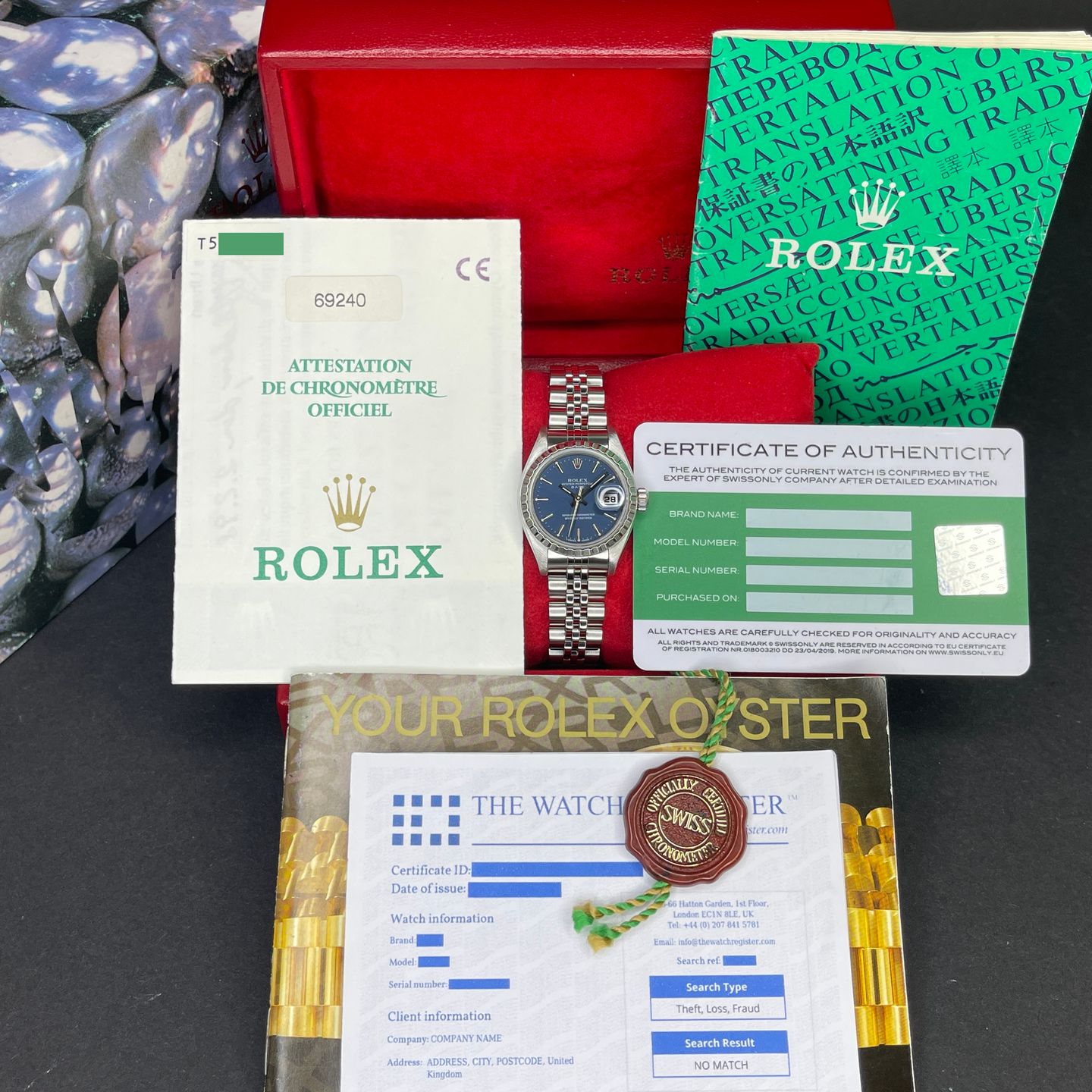 Rolex Oyster Perpetual Lady Date 69240 - (2/8)