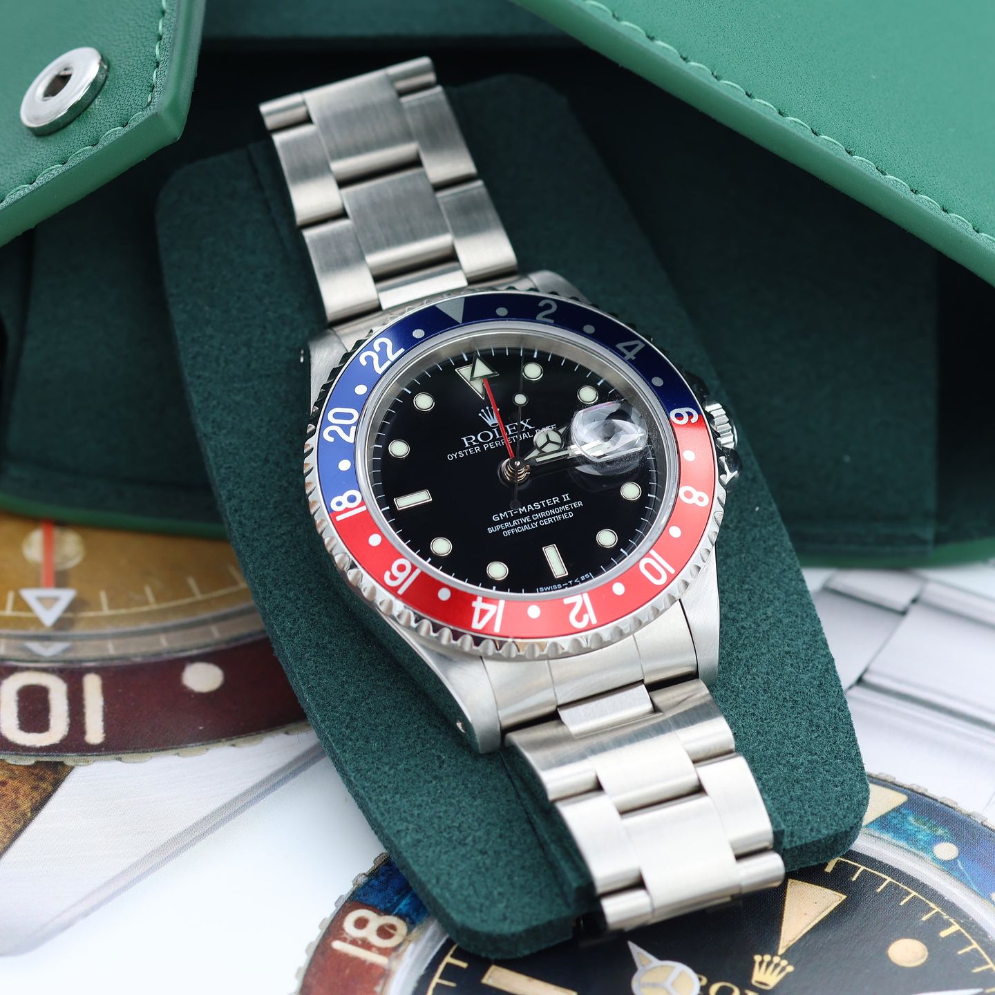 Rolex GMT-Master II 16710 (1998) - Black dial 40 mm Steel case (2/8)