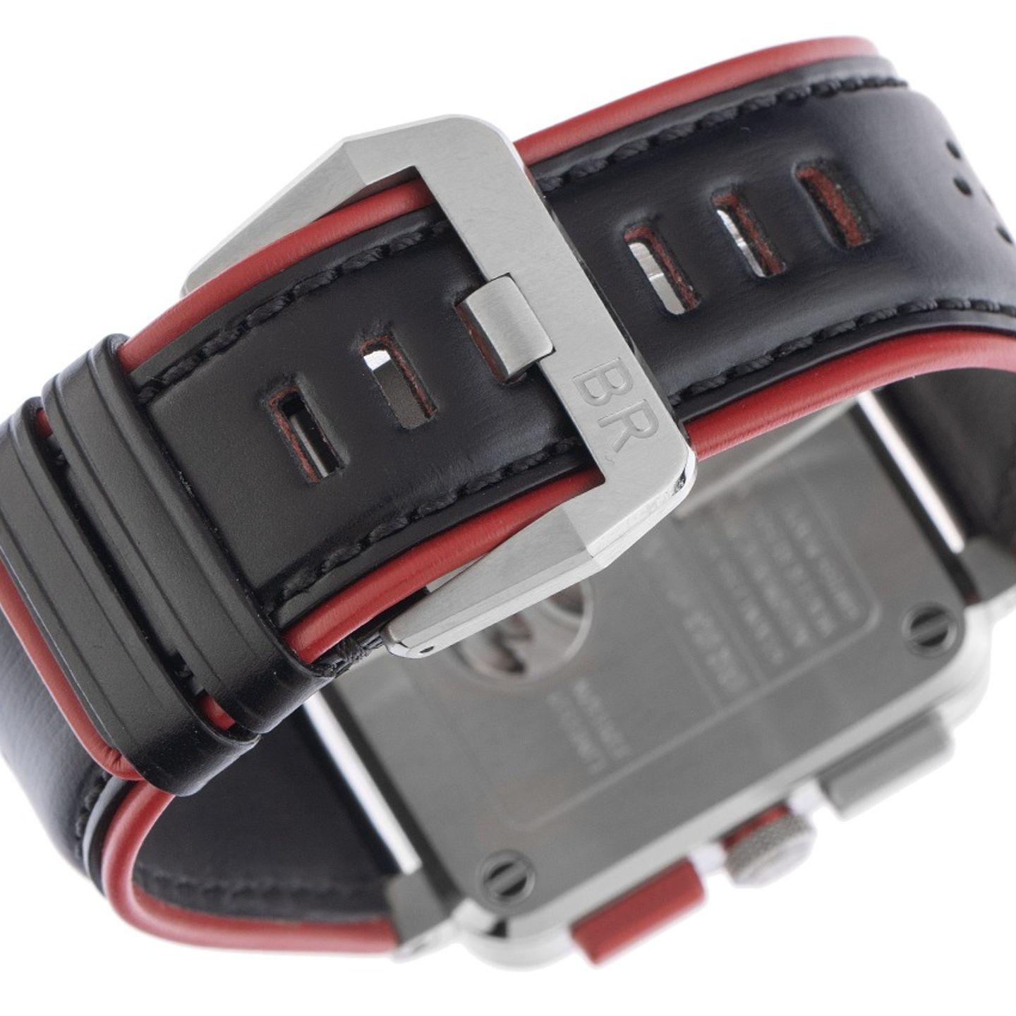 Bell & Ross BR 03-94 Chronographe BR0394-BL-SI/SCA (2023) - Transparent dial 43 mm Steel case (7/8)