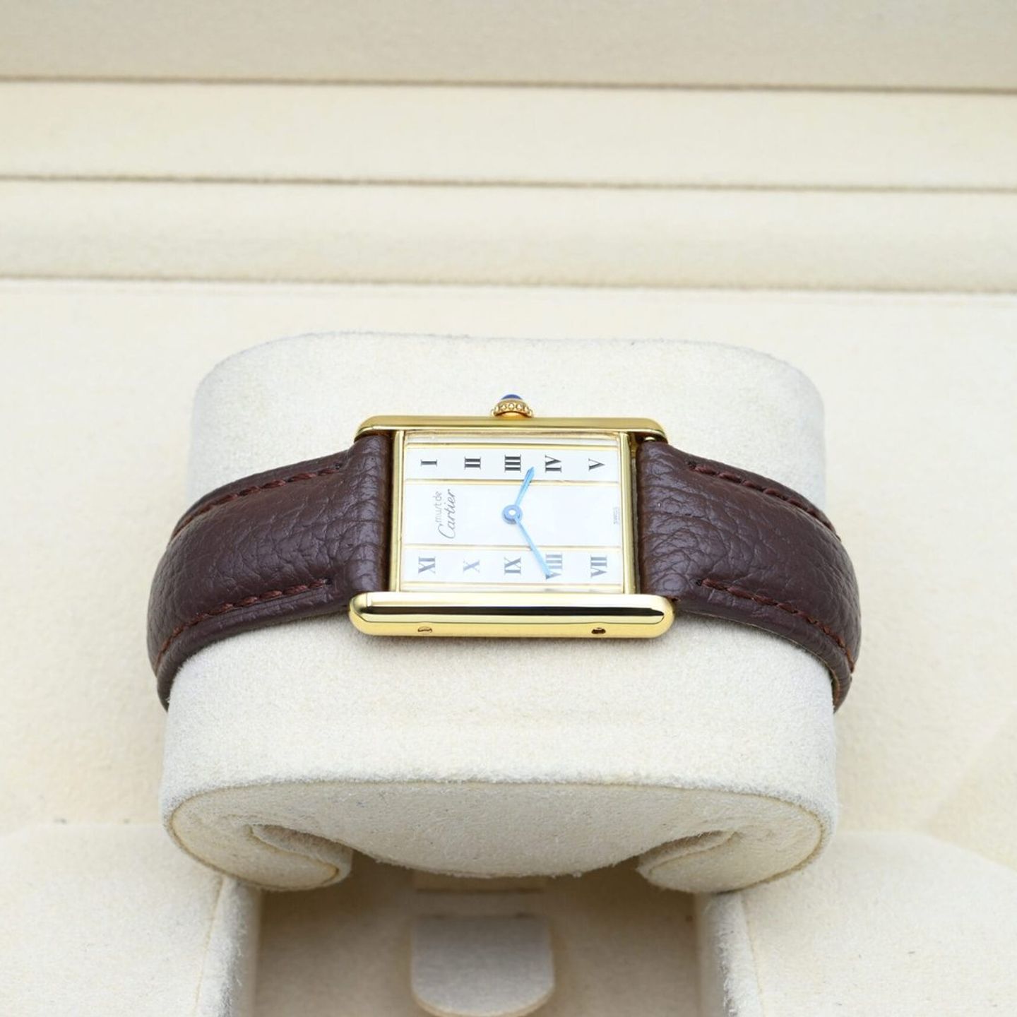 Cartier Tank Vermeil 590005 (Unknown (random serial)) - 23 mm (3/8)