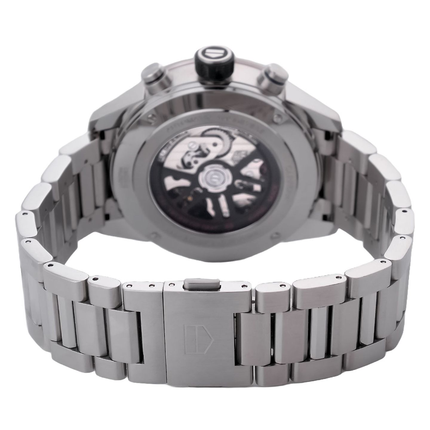 TAG Heuer Carrera Calibre HEUER 01 CAR201AA.BA0714 (2019) - White dial 43 mm Steel case (7/8)
