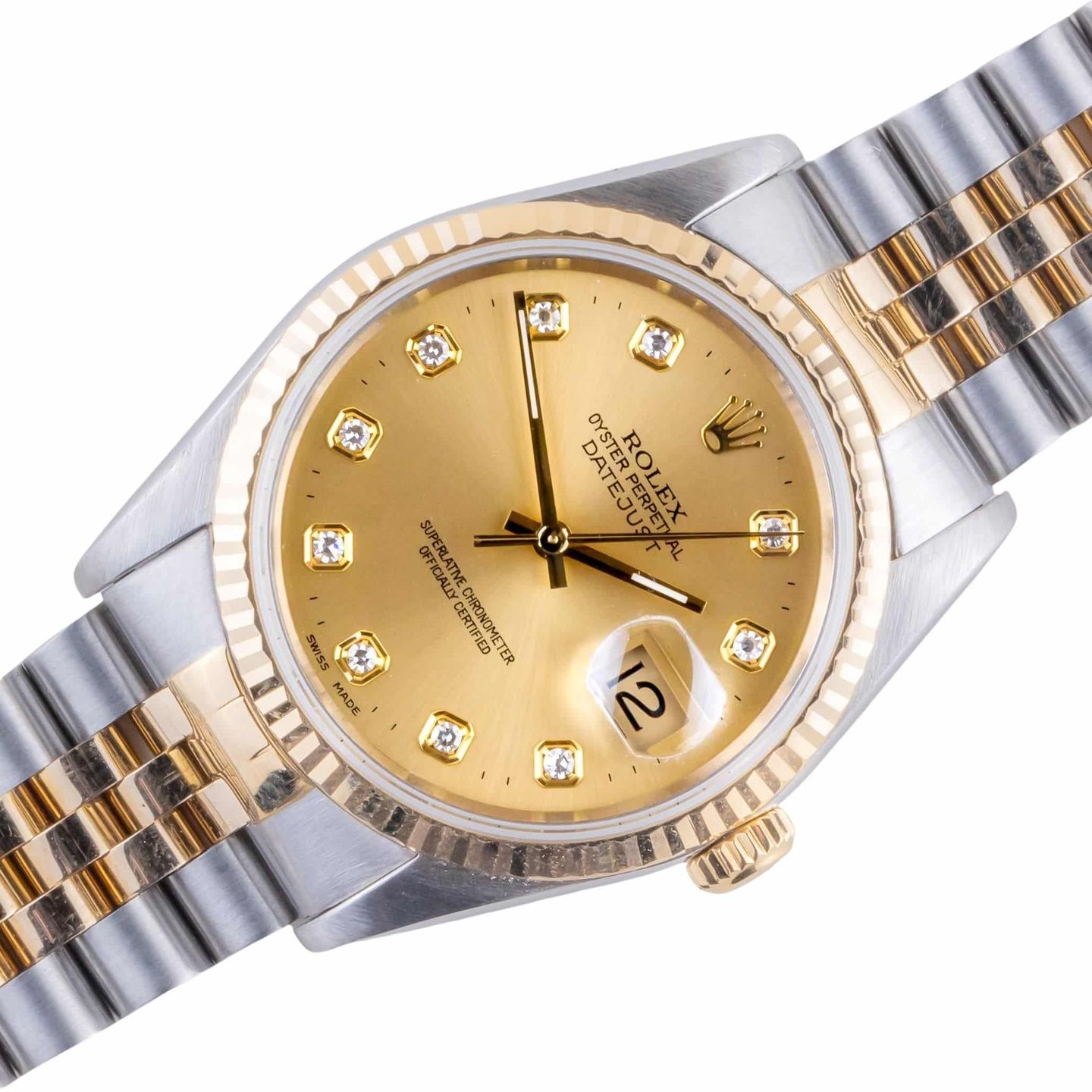 Rolex Datejust 36 16233 (1988) - 36 mm Gold/Steel case (1/8)