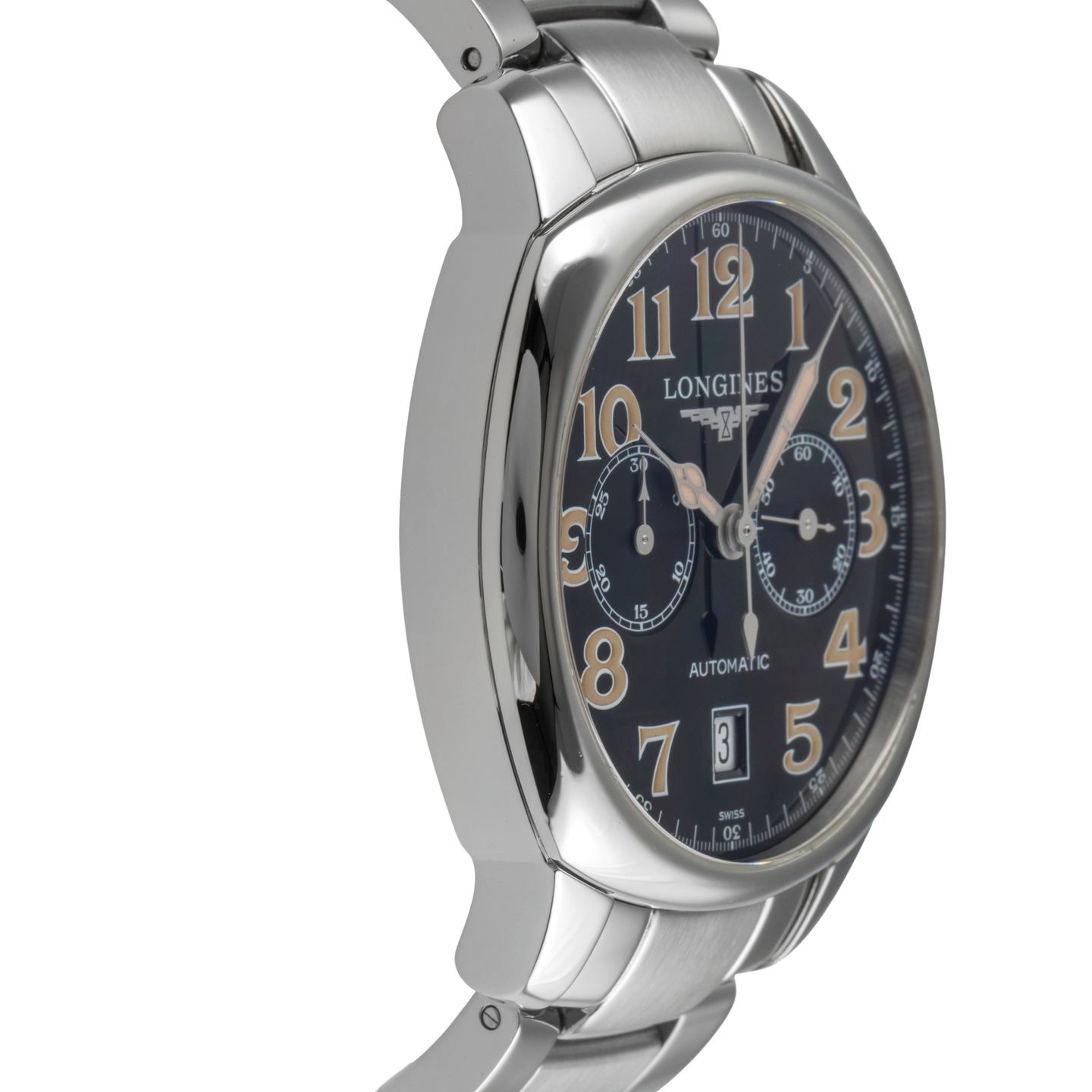 Longines Spirit L2.705.4.23.4 (2007) - Wit wijzerplaat 41mm Staal (7/8)