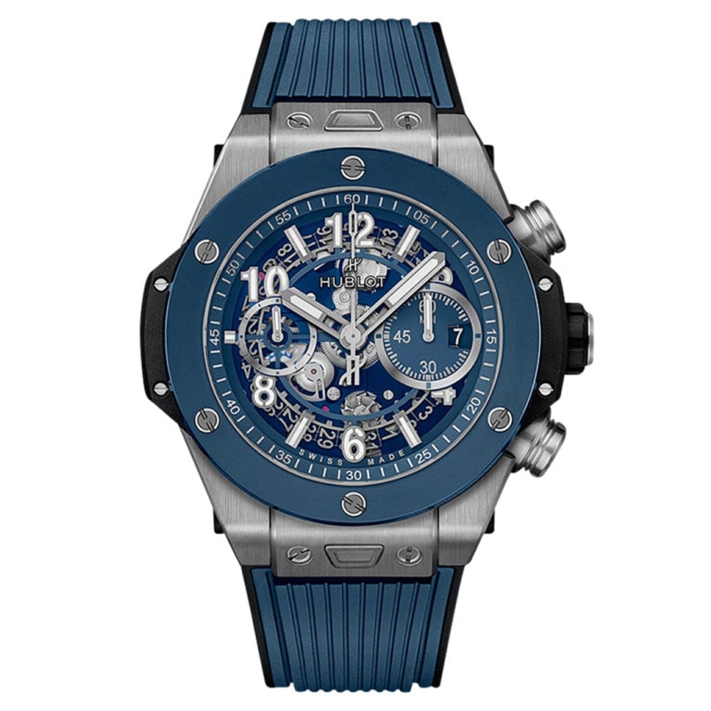 Hublot Big Bang Unico 421.NL.5170.RX (2025) - Transparent dial 44 mm Titanium case (1/1)