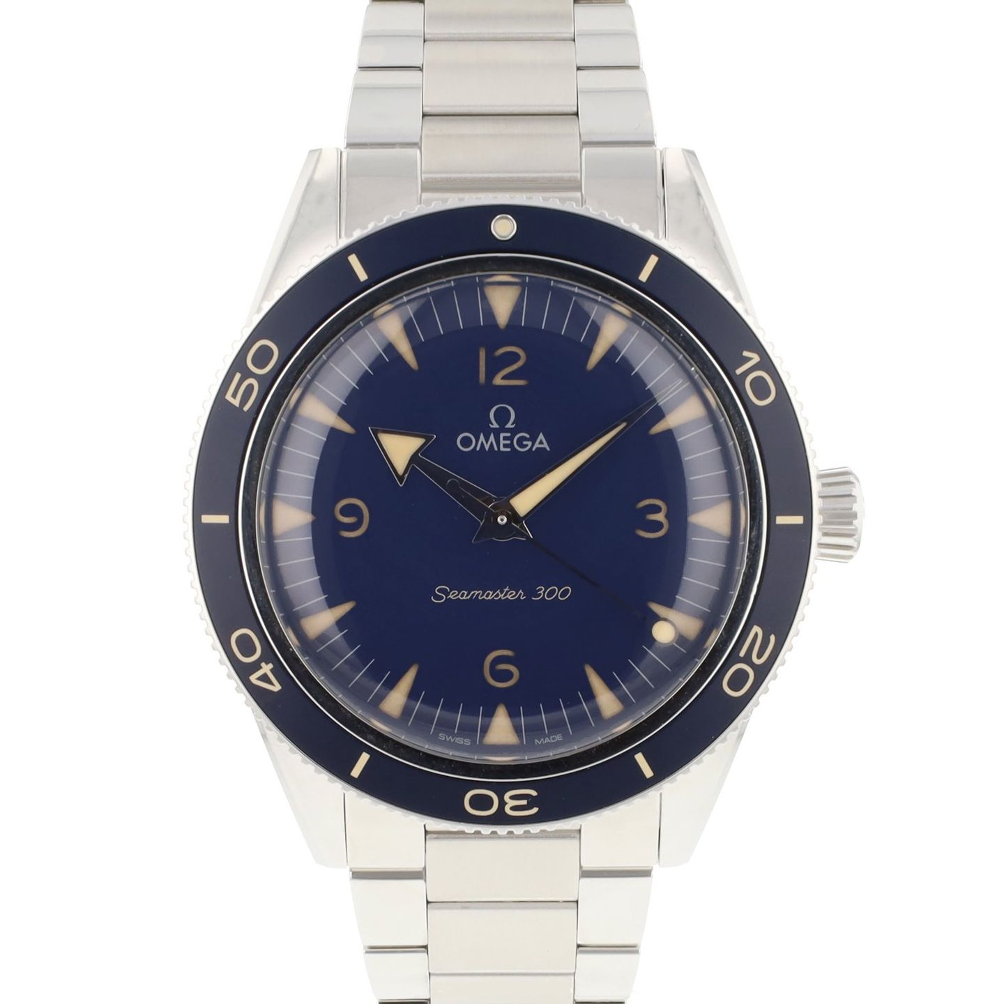 Omega Seamaster 300 234.30.41.21.03.001 (2022) - Blue dial 41 mm Steel case (1/3)