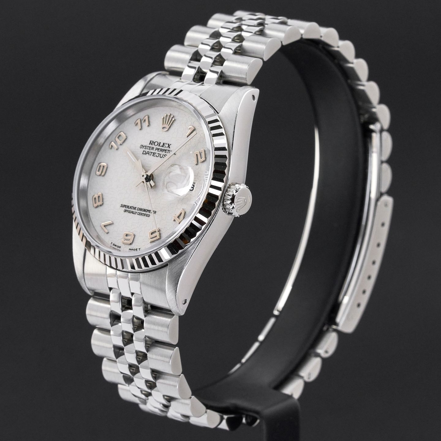 Rolex Datejust 36 16234 (1991) - Silver dial 36 mm Steel case (4/8)