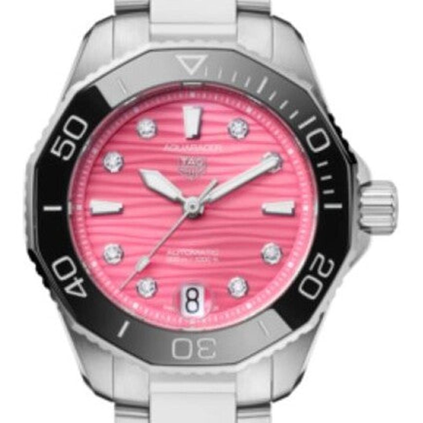 TAG Heuer Aquaracer Lady WBP231J.BA0618 (2026) - Pink dial 36 mm Steel case (1/1)