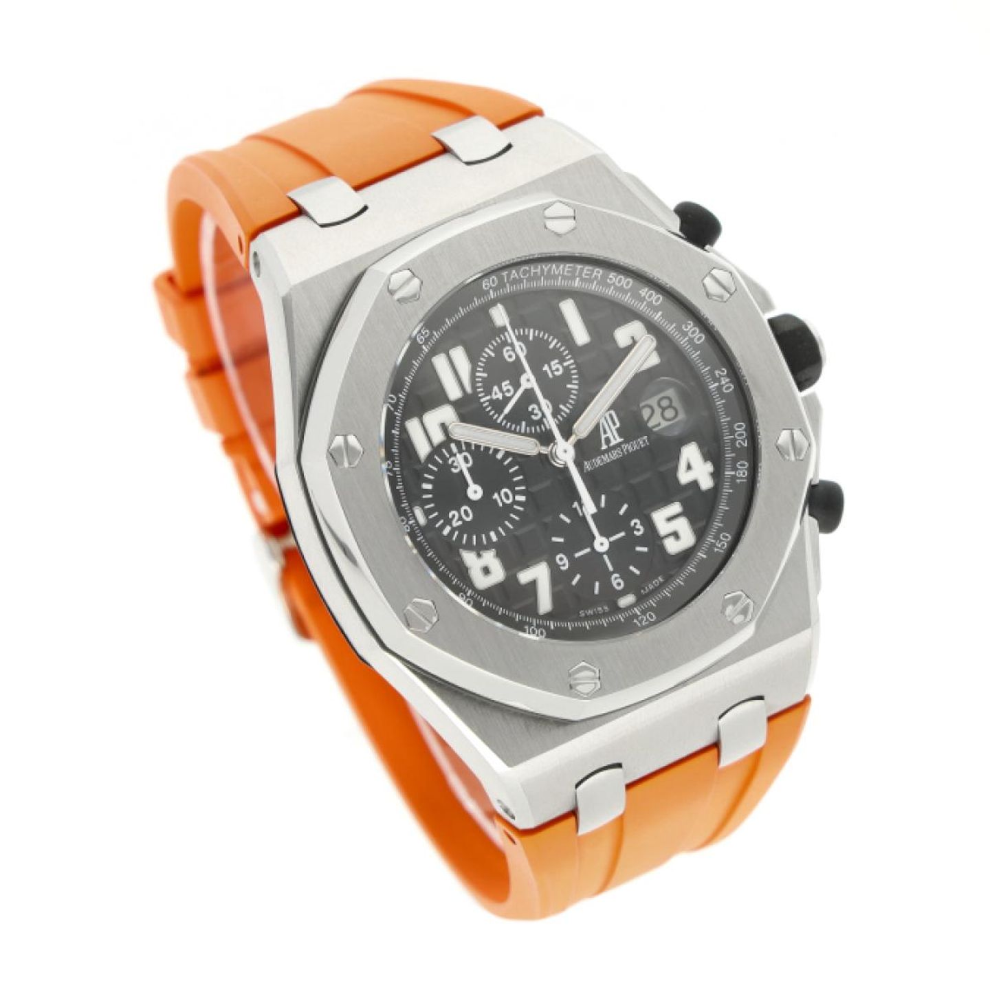 Audemars Piguet Royal Oak Offshore Chronograph 26020ST.OO.D001IN.01.A (2008) - Black dial 42 mm Steel case (3/5)