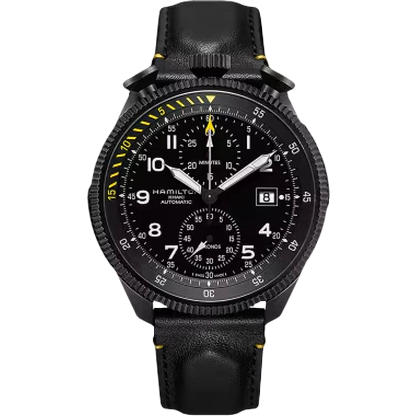 Hamilton Khaki Pilot H76786733 (2026) - Black dial 46 mm Steel case (1/1)