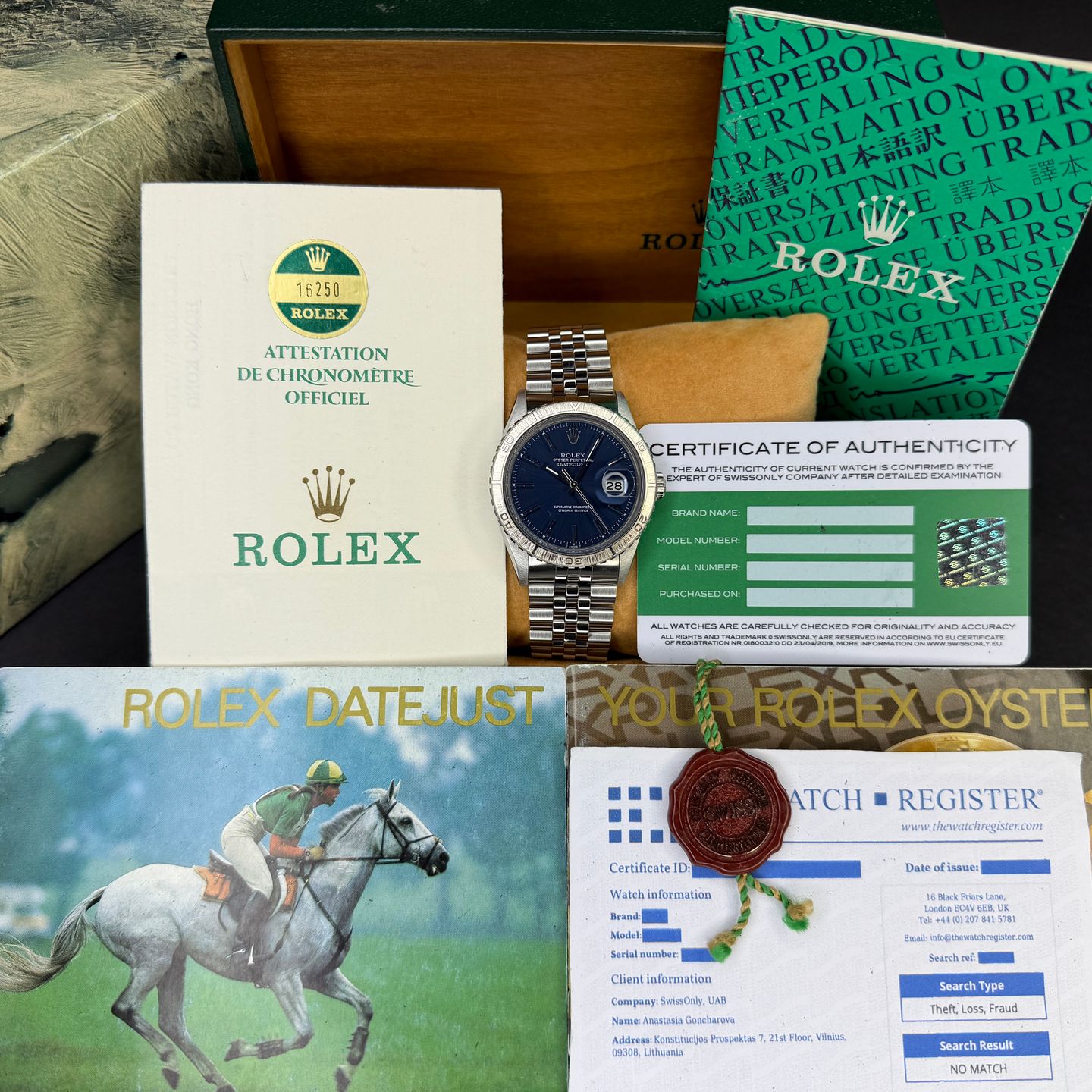 Rolex Datejust Turn-O-Graph 16250 - (3/8)